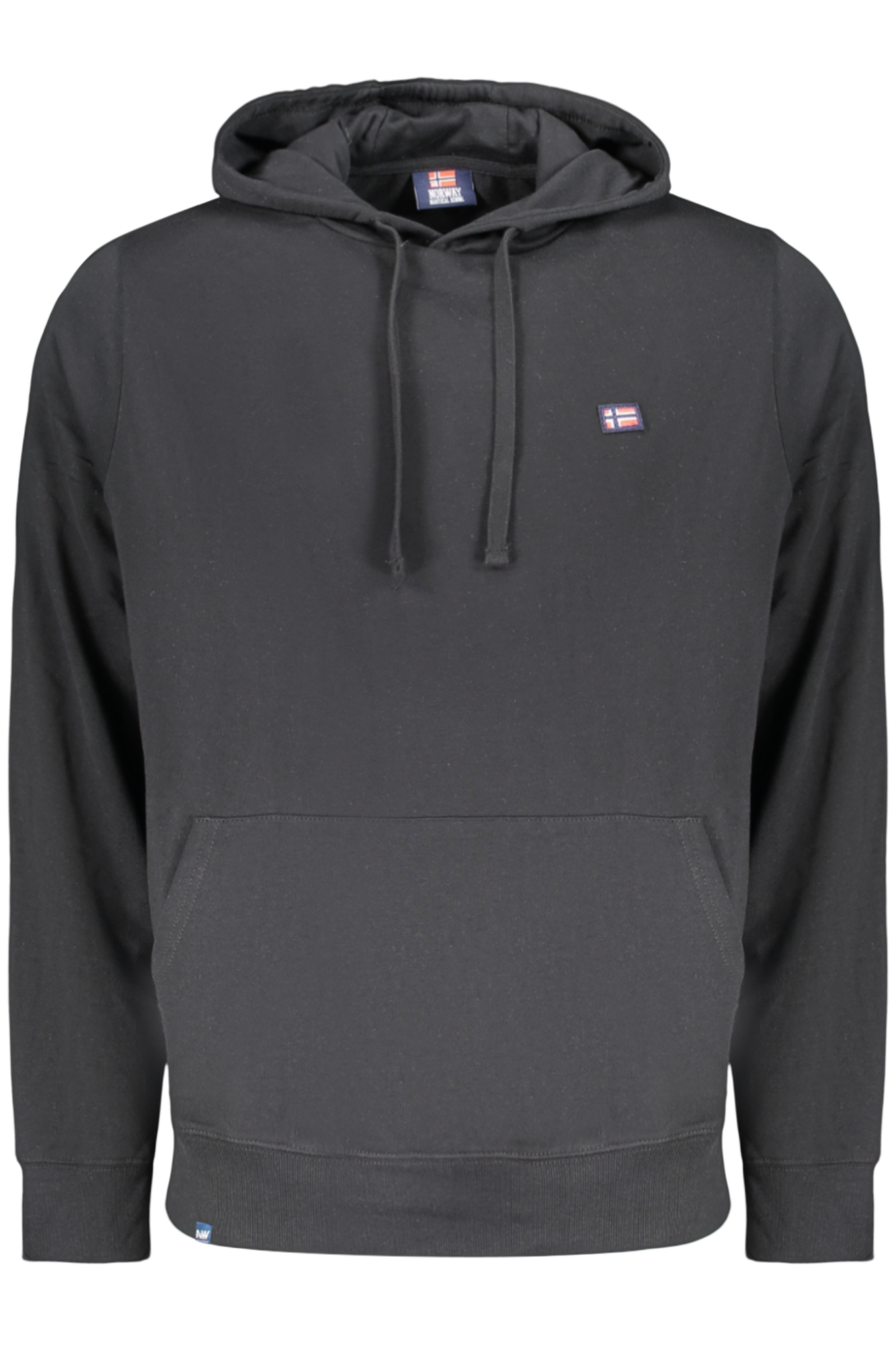 NORWAY 1963 FELPA SENZA ZIP UOMO NERO