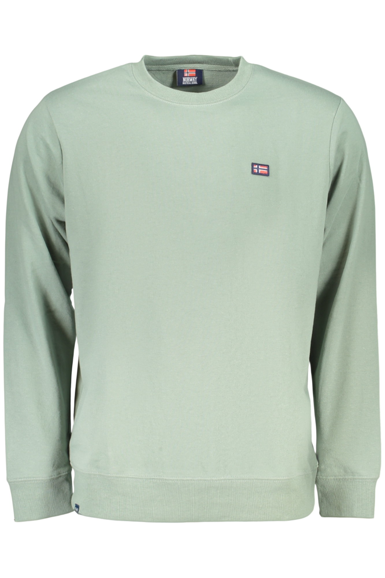 NORWAY 1963 FELPA SENZA ZIP UOMO VERDE