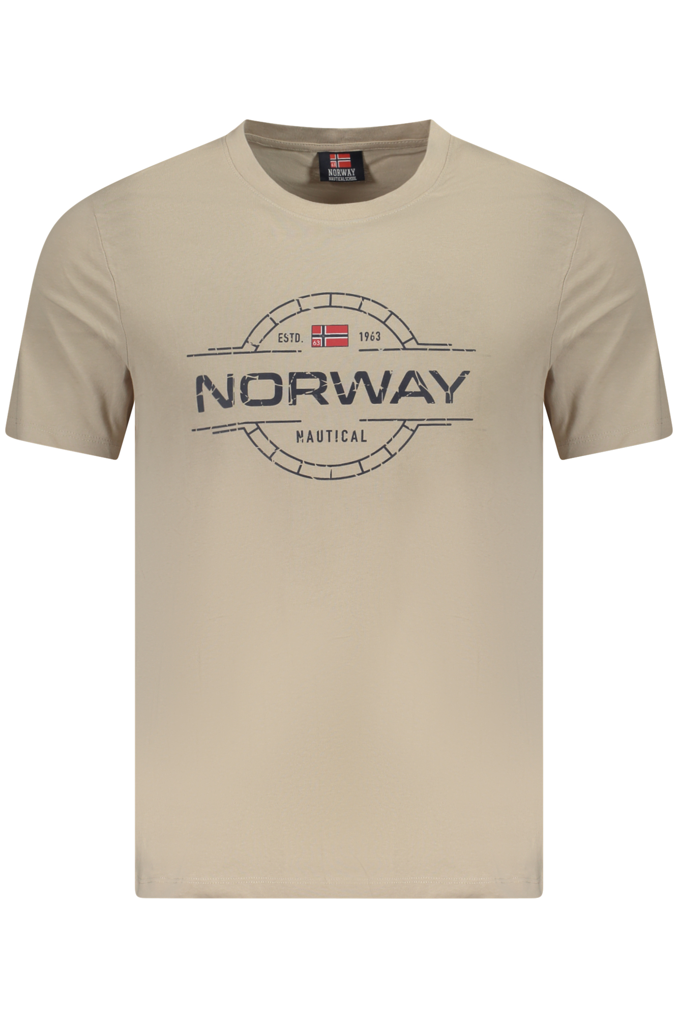 NORWAY 1963 T-SHIRT MANICHE CORTE UOMO BEIGE