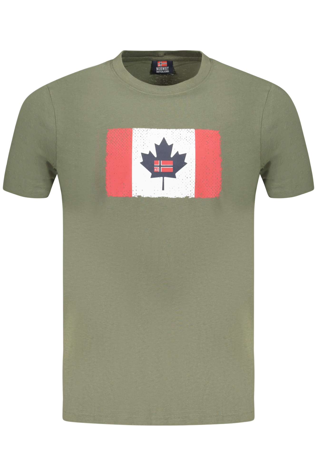 NORWAY 1963 T-SHIRT MANICHE CORTE UOMO VERDE