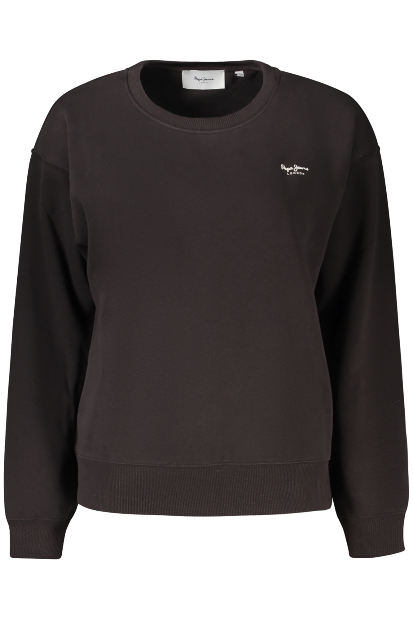 PEPE JEANS FELPA SENZA ZIP DONNA NERO