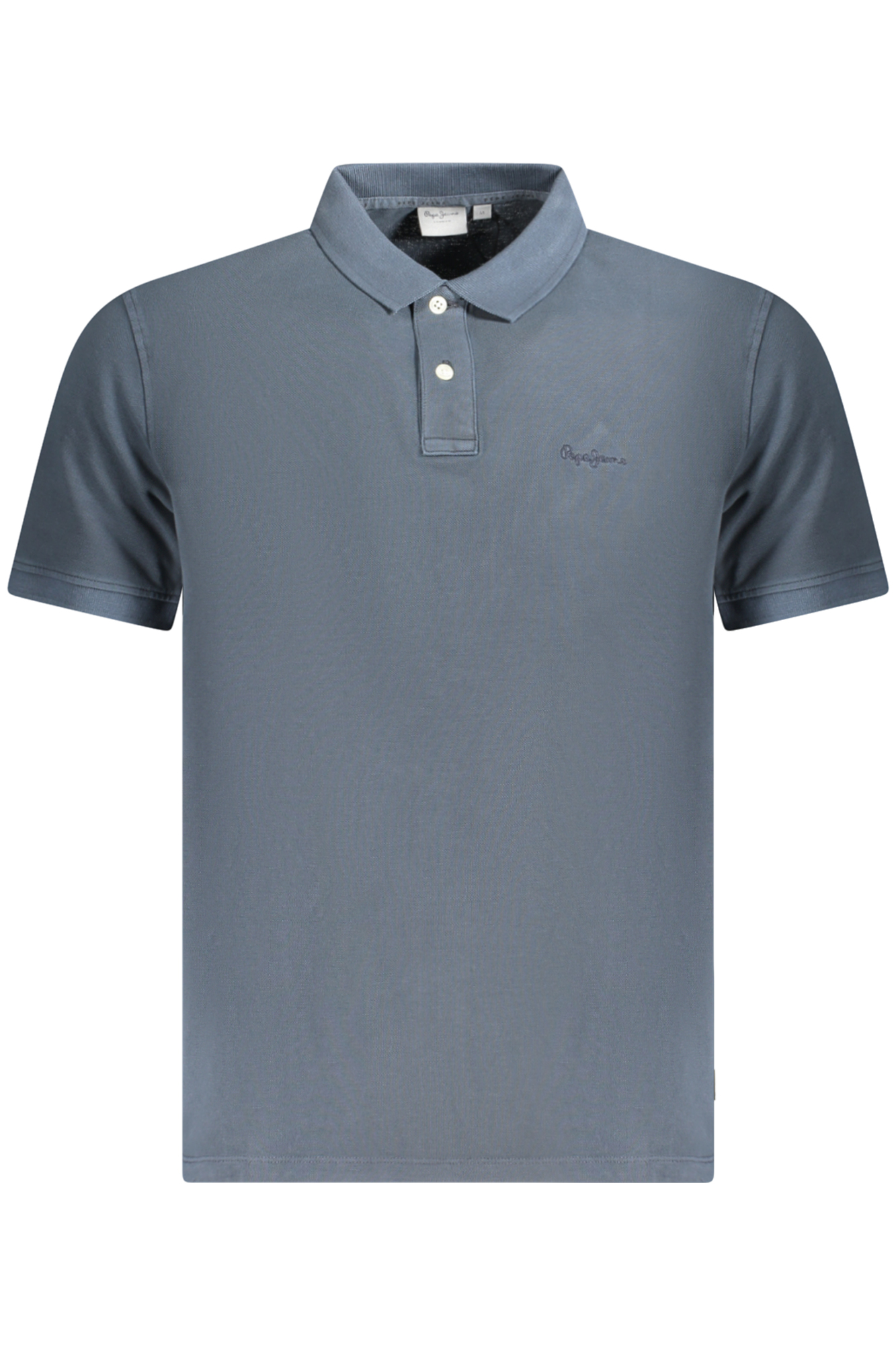 PEPE JEANS POLO MANICHE CORTE UOMO BLU