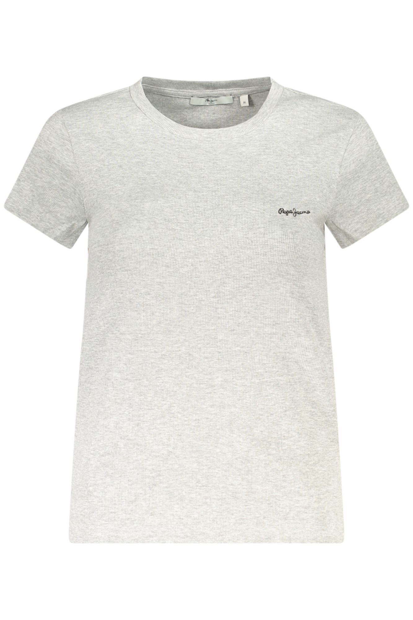 PEPE JEANS T-SHIRT MANICHE CORTE DONNA GRIGIO