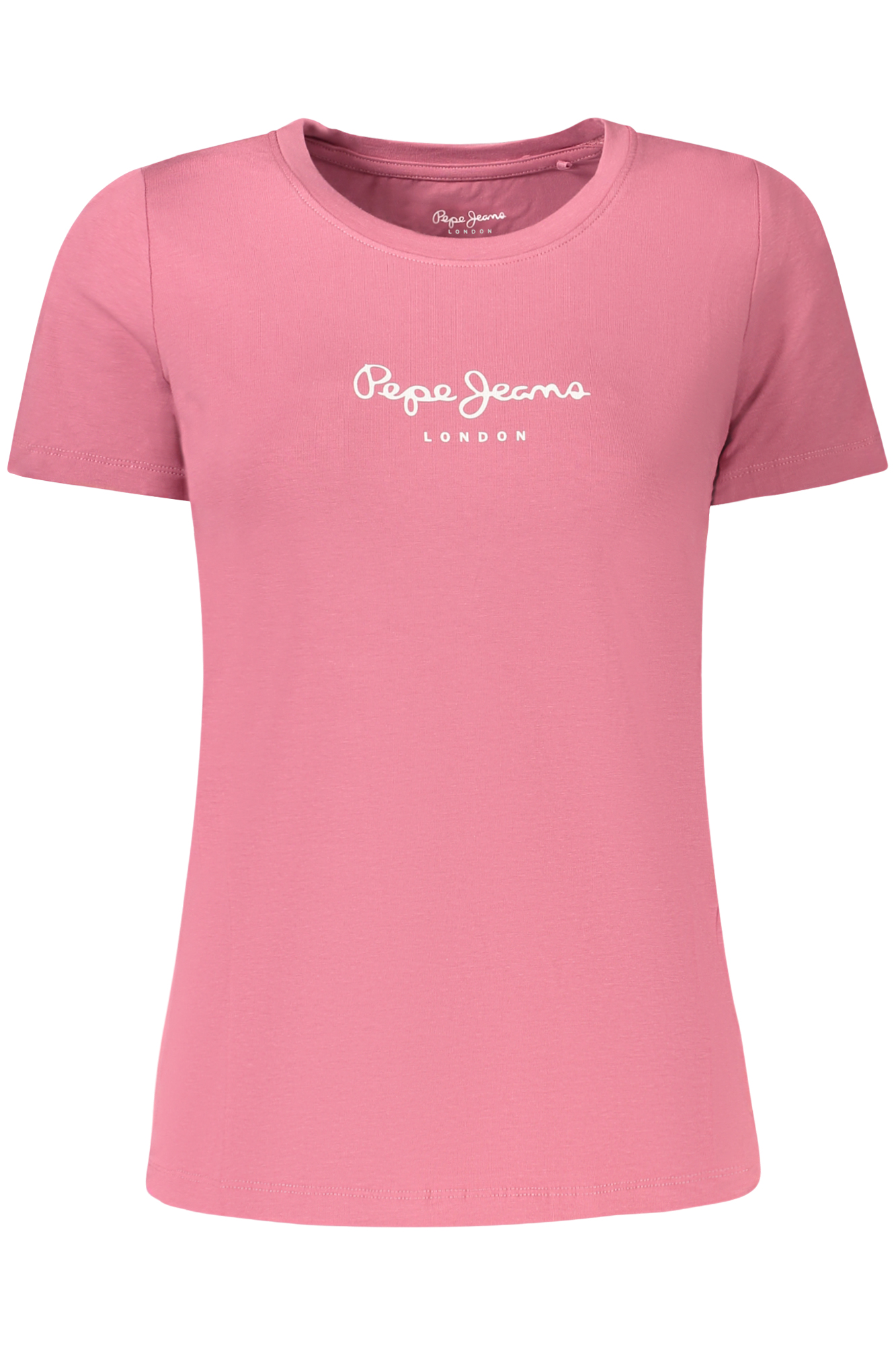 PEPE JEANS T-SHIRT MANICHE LUNGHE DONNA ROSA