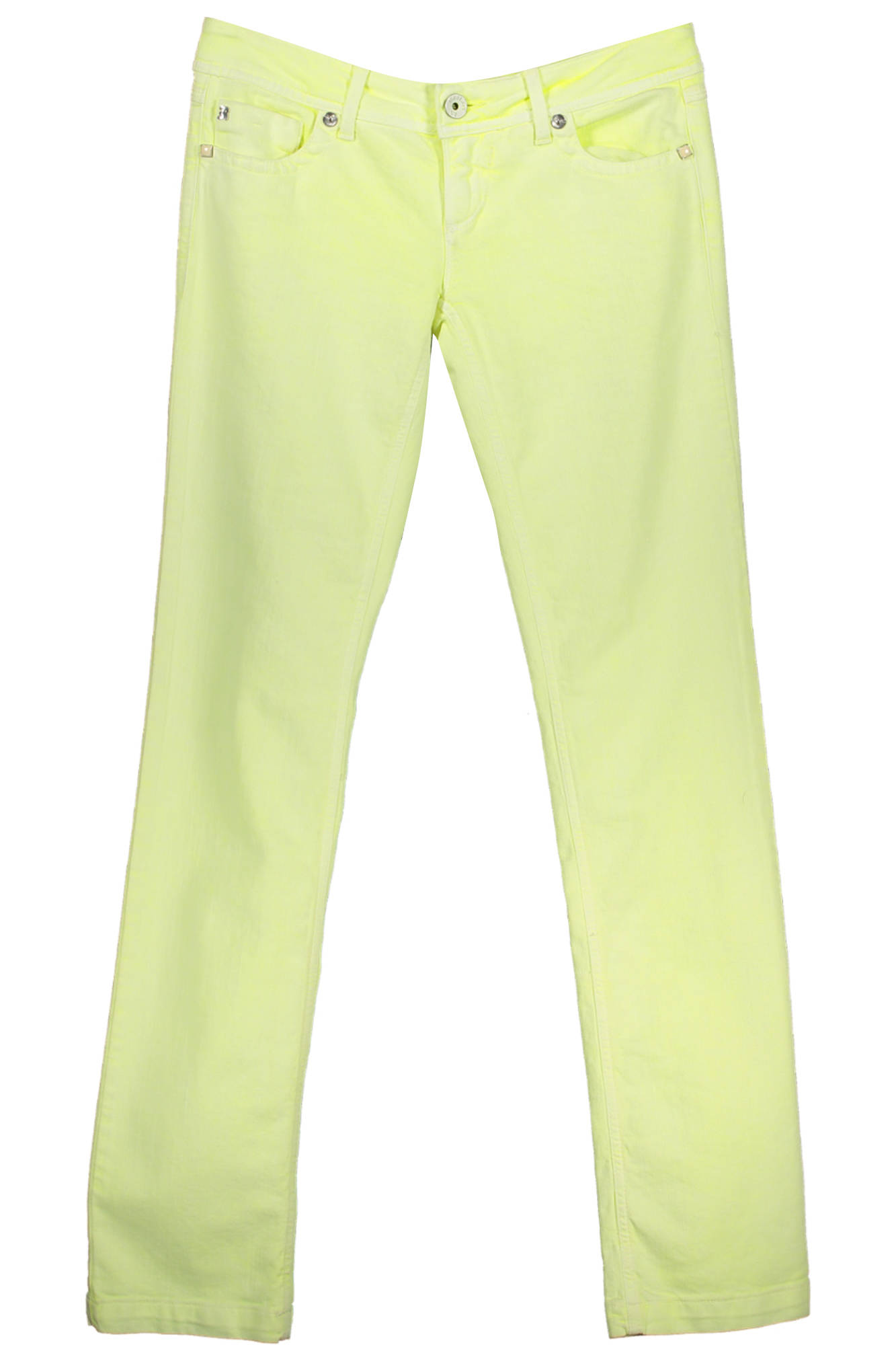 RE-START PANTALONE DONNA GIALLO