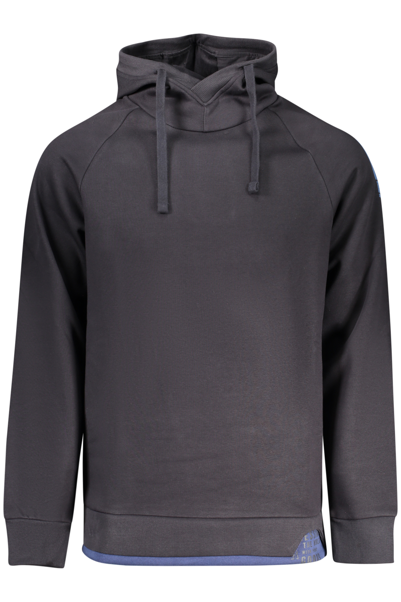 RIFLE FELPA SENZA ZIP UOMO BLU