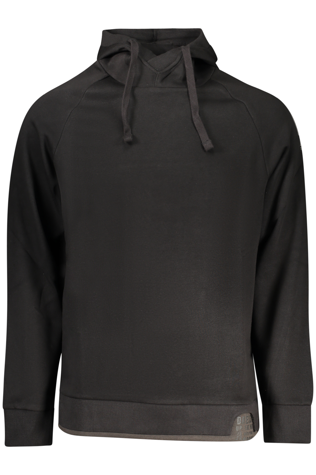 RIFLE FELPA SENZA ZIP UOMO NERO
