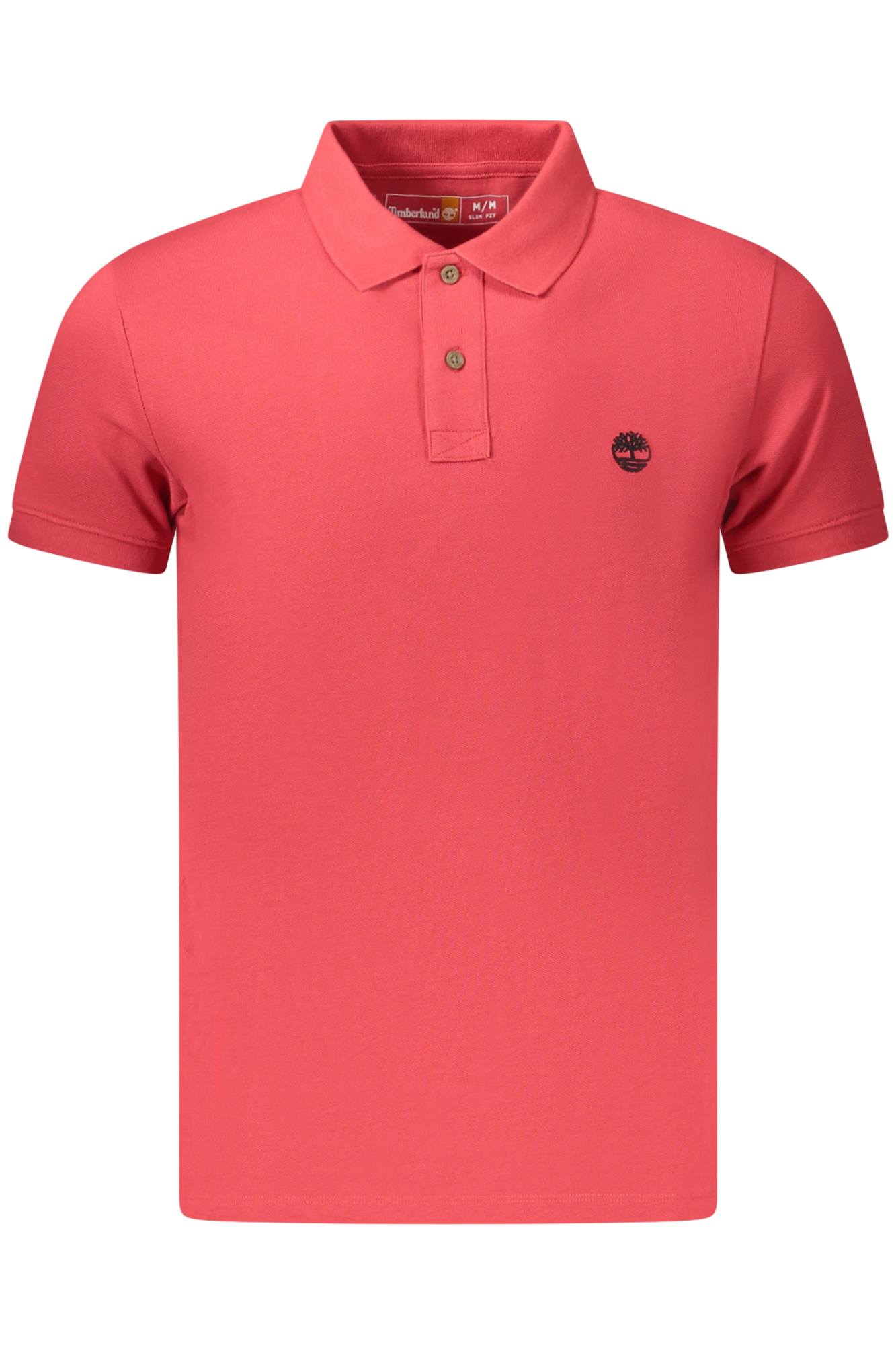 TIMBERLAND POLO MANICHE CORTE UOMO ROSSO