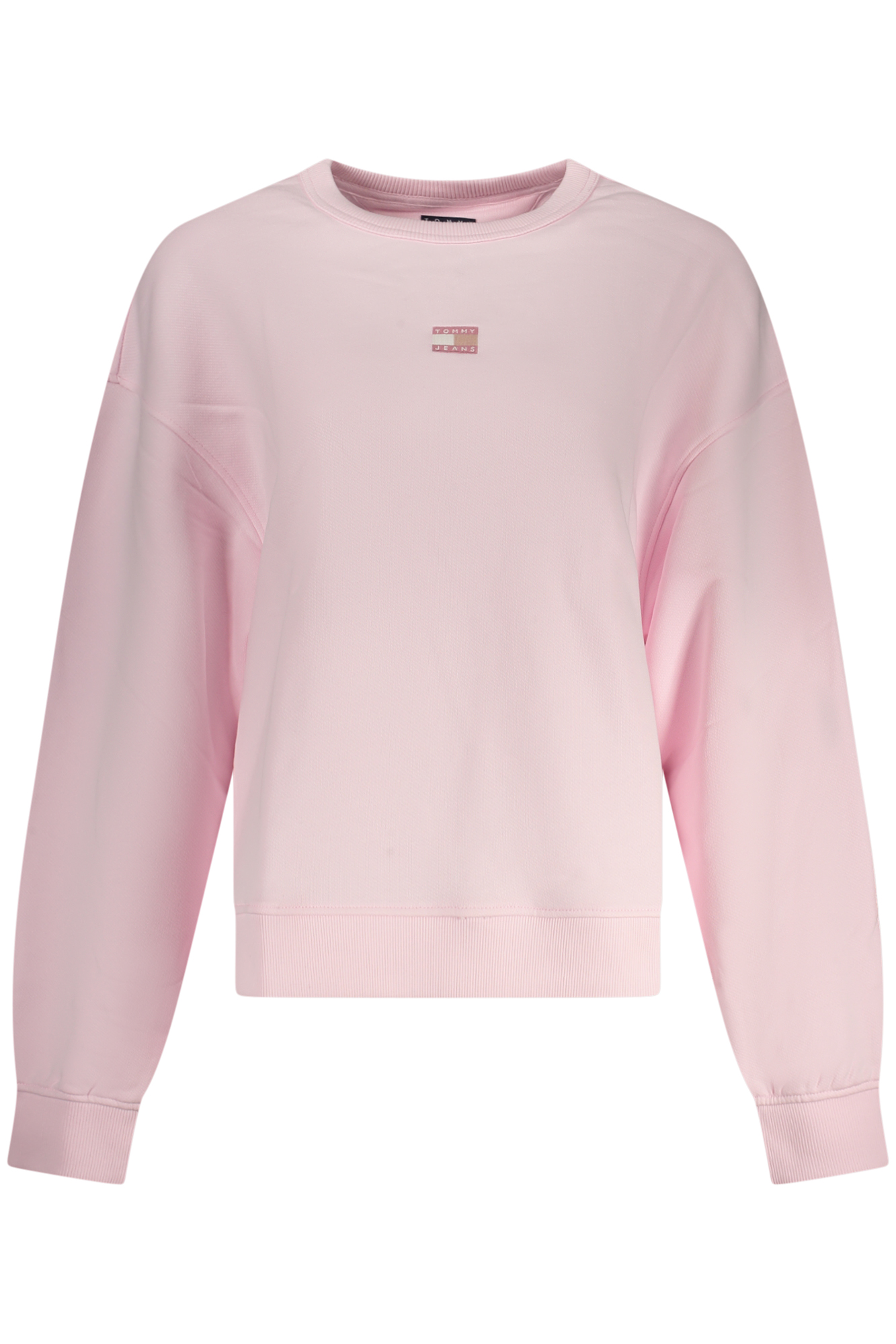 TOMMY HILFIGER FELPA SENZA ZIP DONNA ROSA