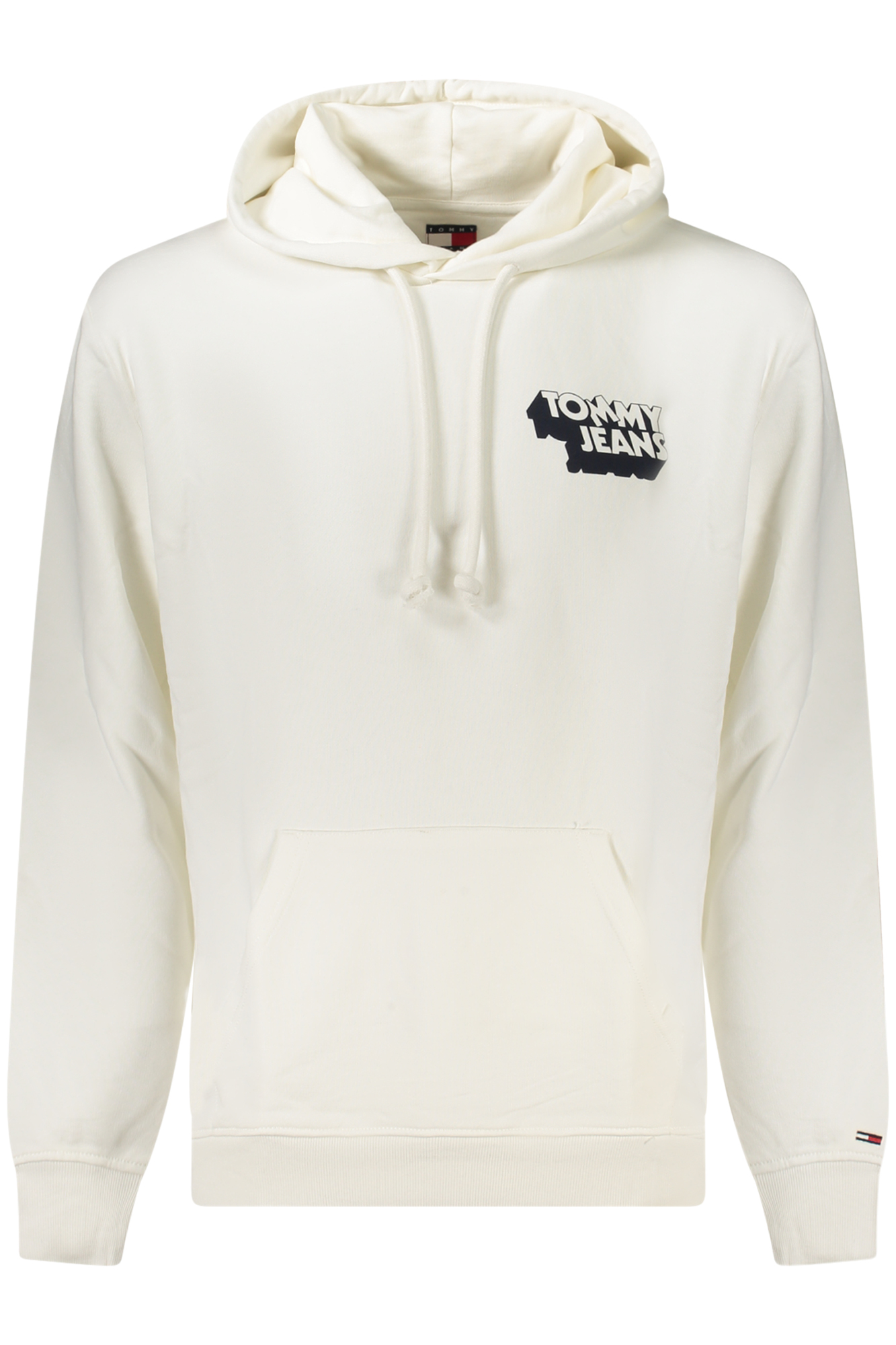 TOMMY HILFIGER FELPA SENZA ZIP UOMO BIANCO