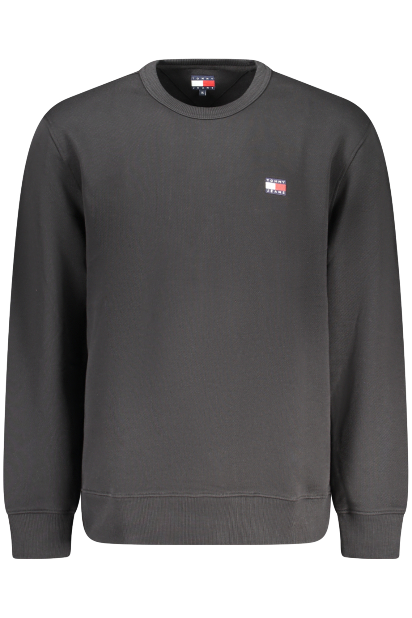 TOMMY HILFIGER FELPA SENZA ZIP UOMO NERO