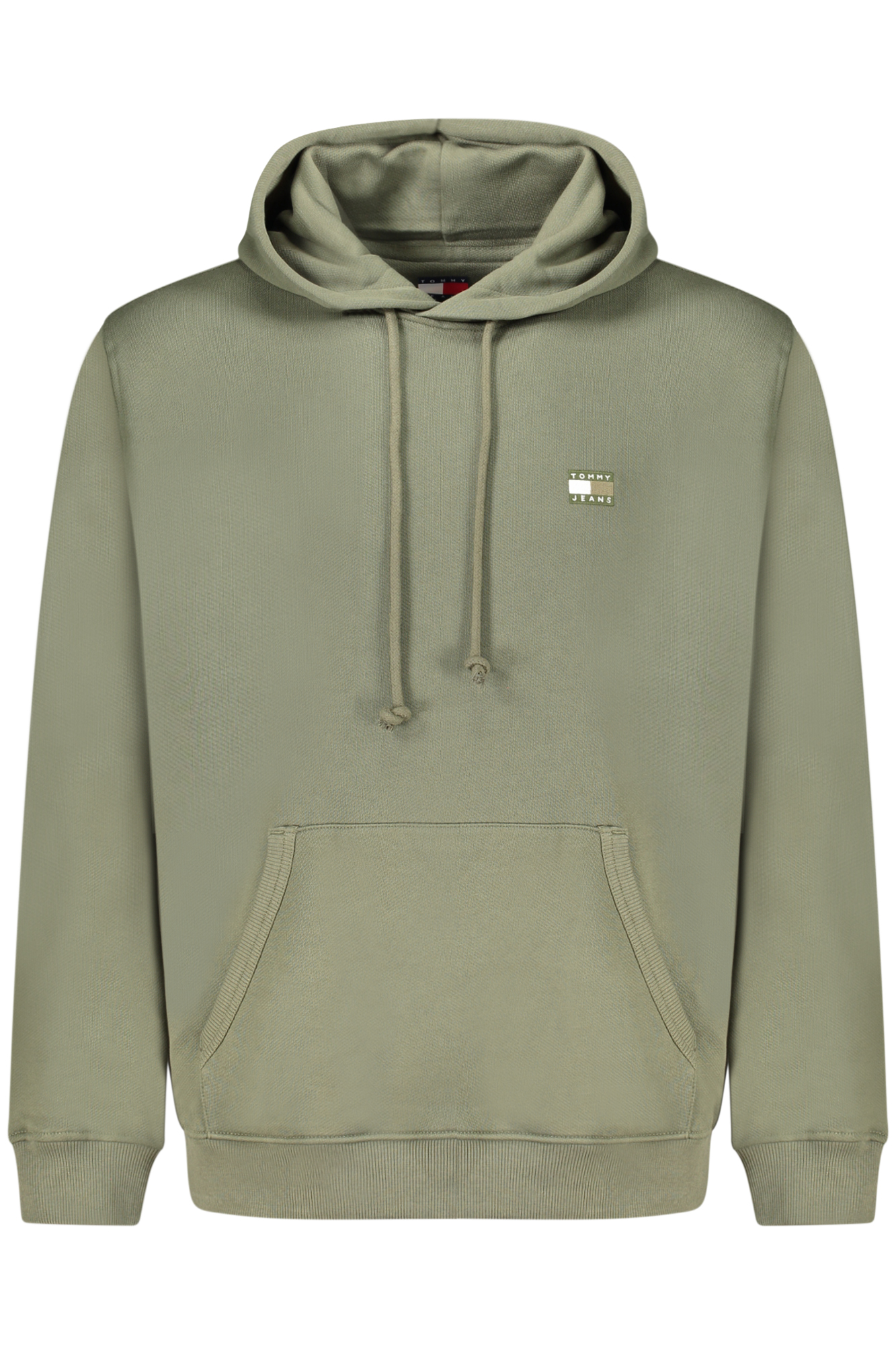 TOMMY HILFIGER FELPA SENZA ZIP UOMO VERDE