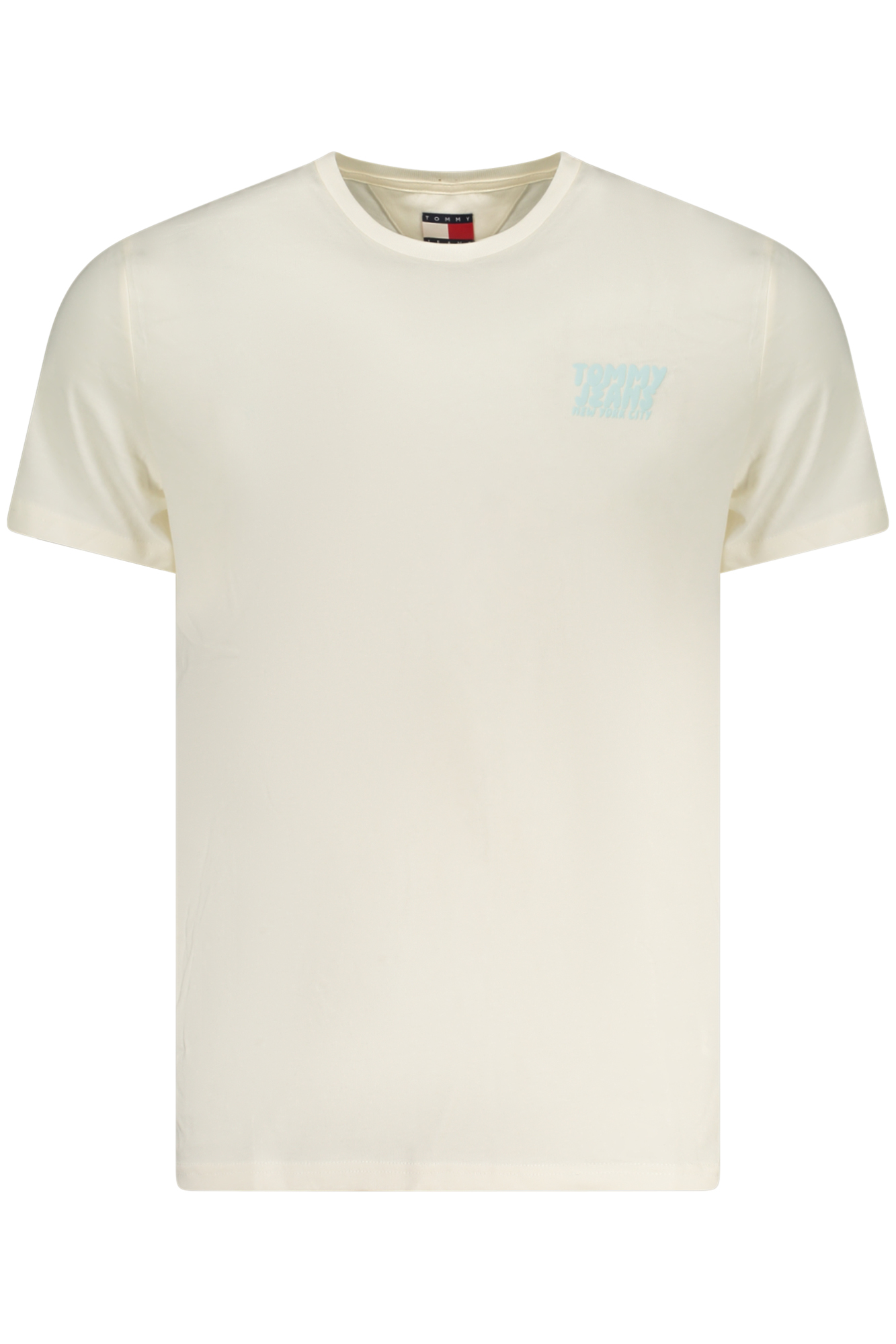TOMMY HILFIGER T-SHIRT MANICHE CORTE UOMO BEIGE
