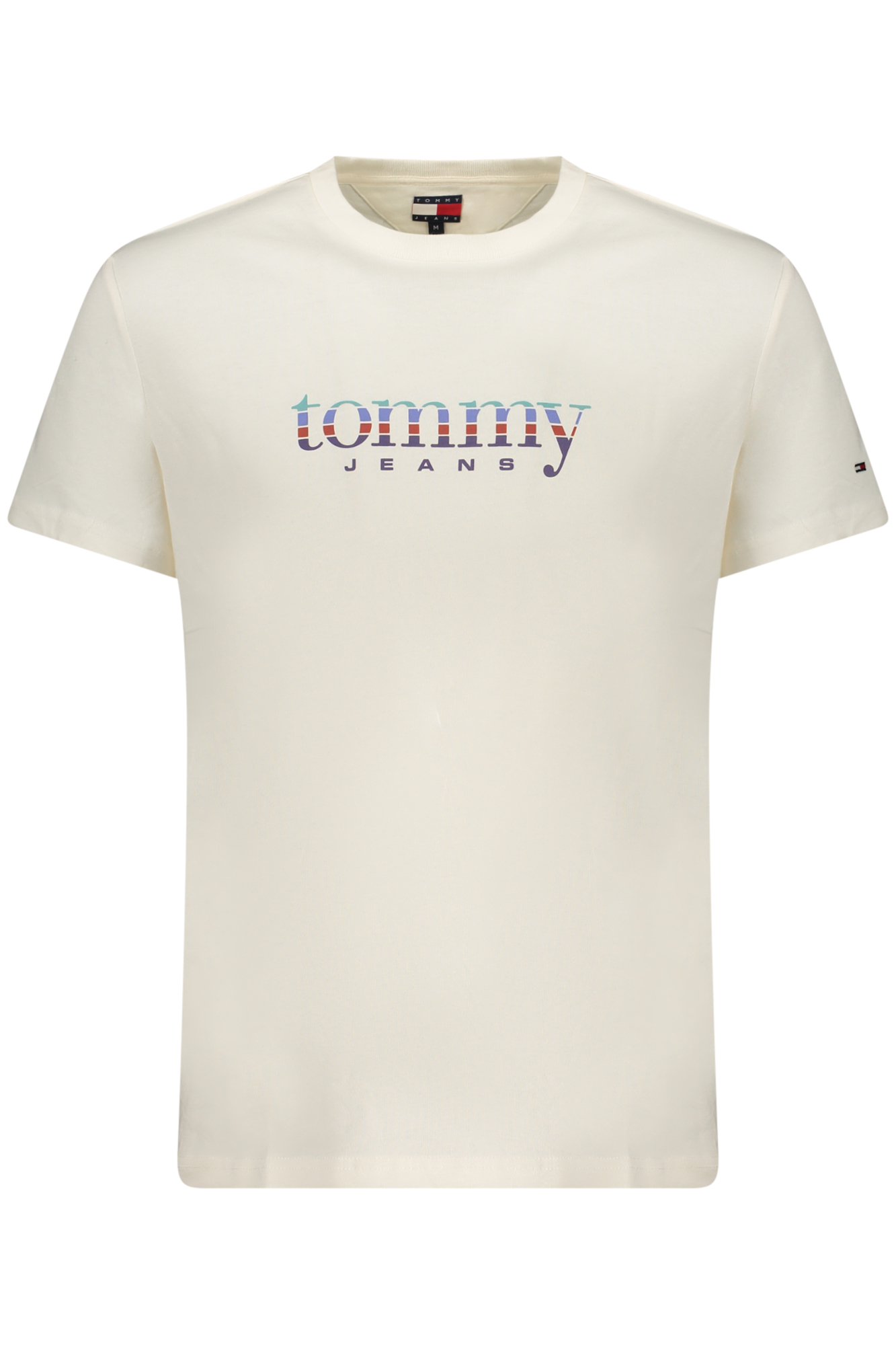 TOMMY HILFIGER T-SHIRT MANICHE CORTE UOMO BIANCO