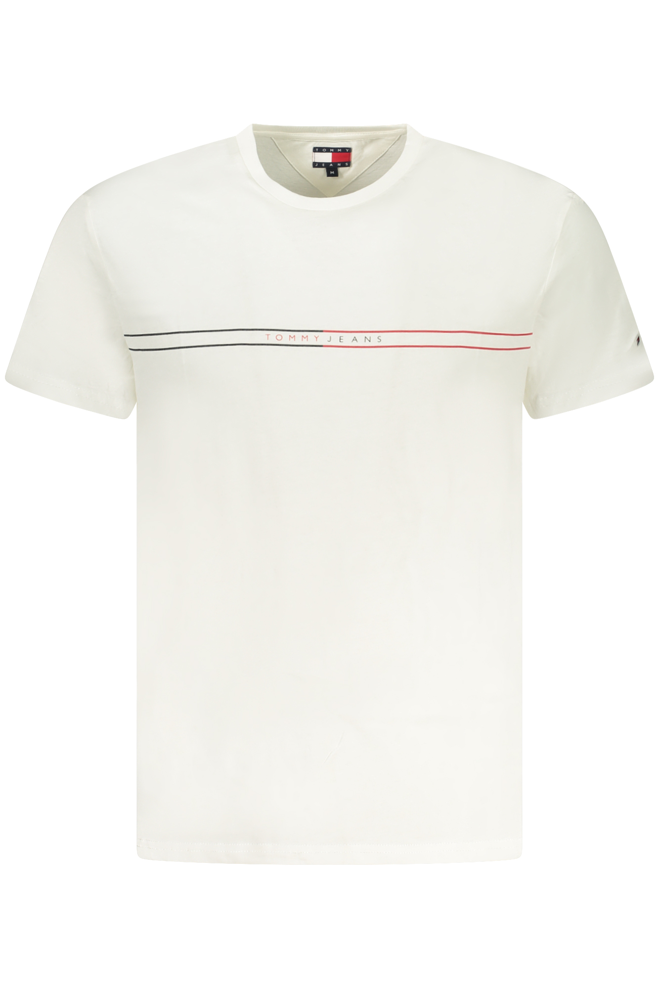 TOMMY HILFIGER T-SHIRT MANICHE CORTE UOMO BIANCO
