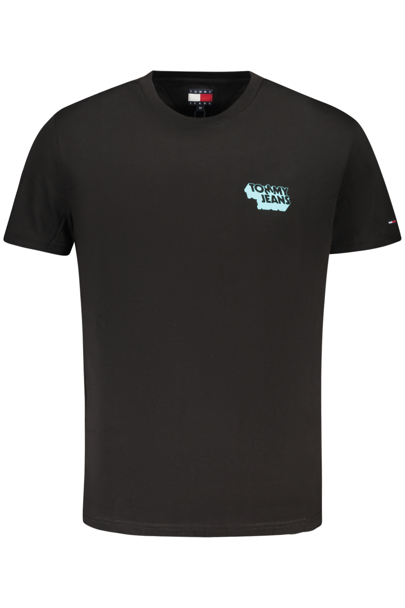 TOMMY HILFIGER T-SHIRT MANICHE CORTE UOMO NERO