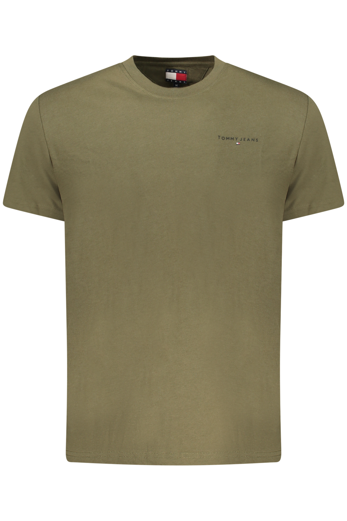 TOMMY HILFIGER T-SHIRT MANICHE CORTE UOMO VERDE