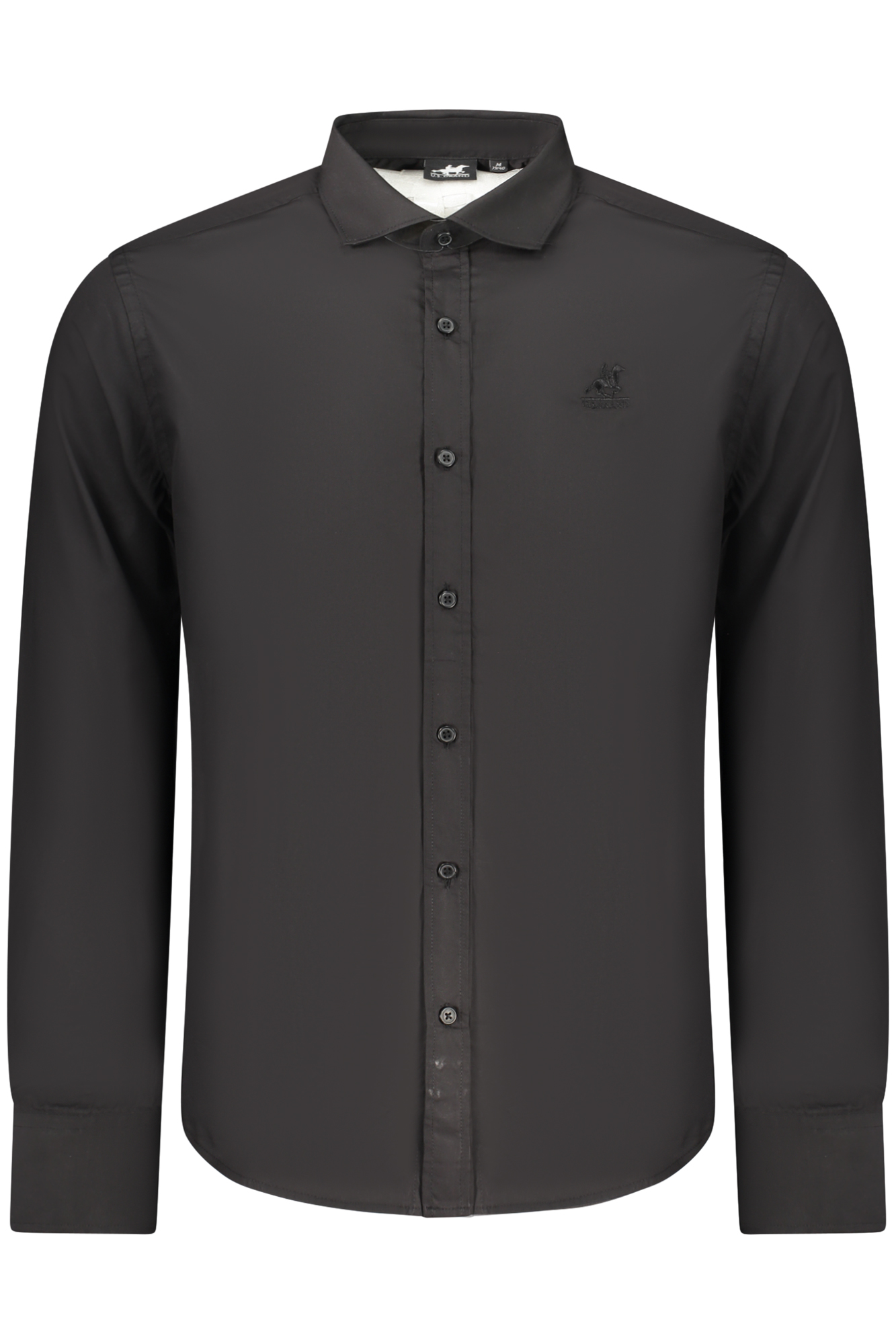 U.S. GRAND CAMICIA MANICHE LUNGHE UOMO NERO