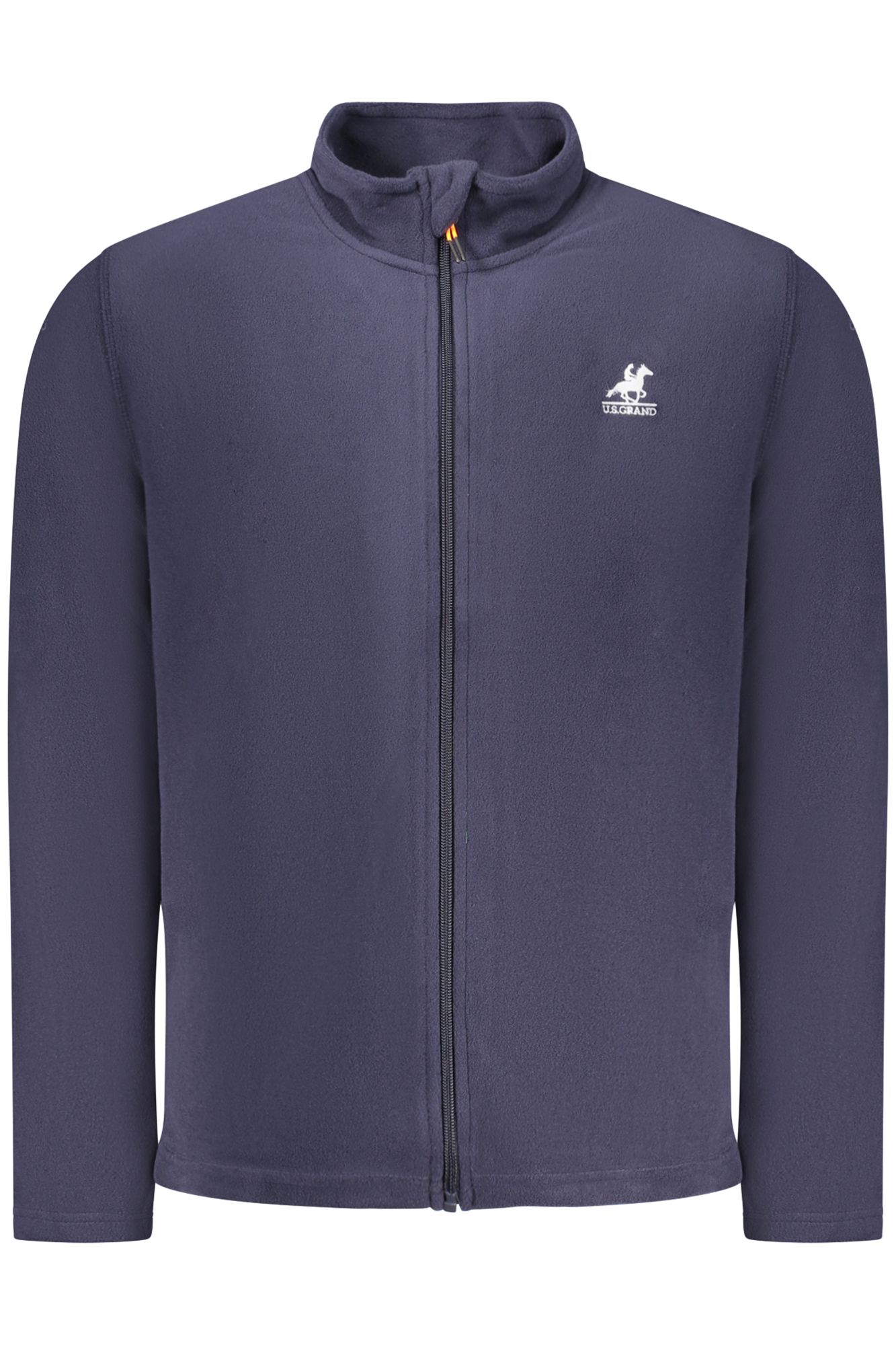 U.S. GRAND FELPA CON ZIP UOMO BLU