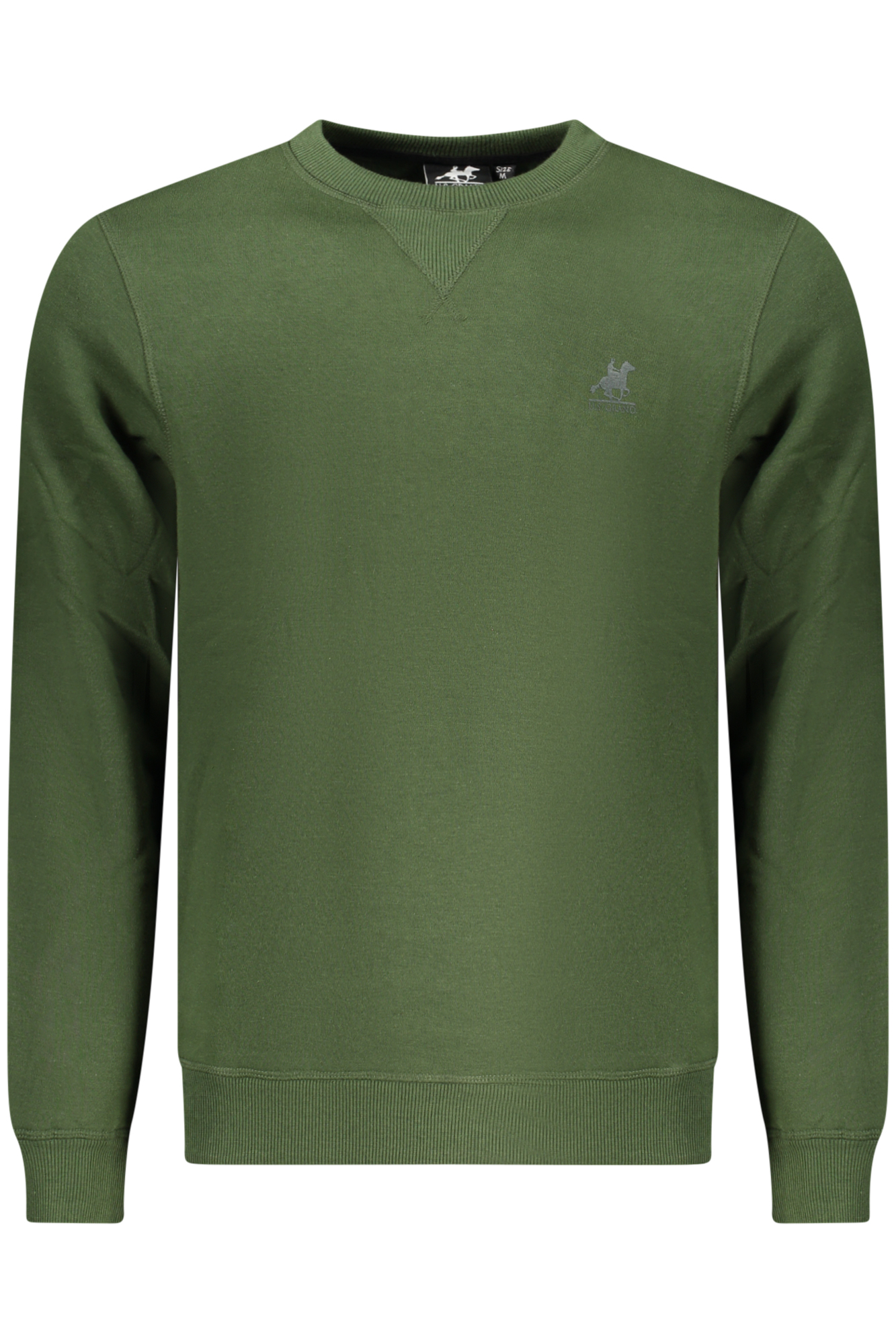 U.S. GRAND FELPA SENZA ZIP UOMO VERDE