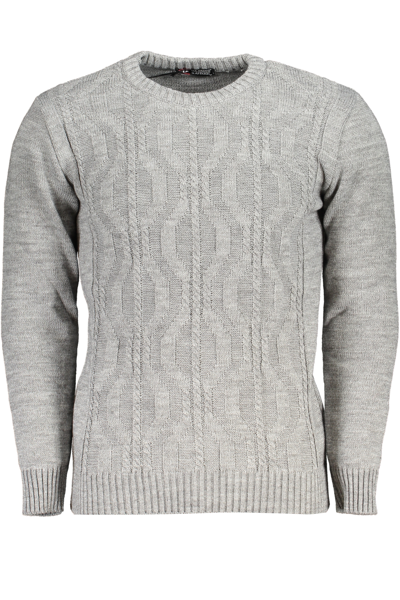 U.S. GRAND MAGLIONE UOMO GRIGIO
