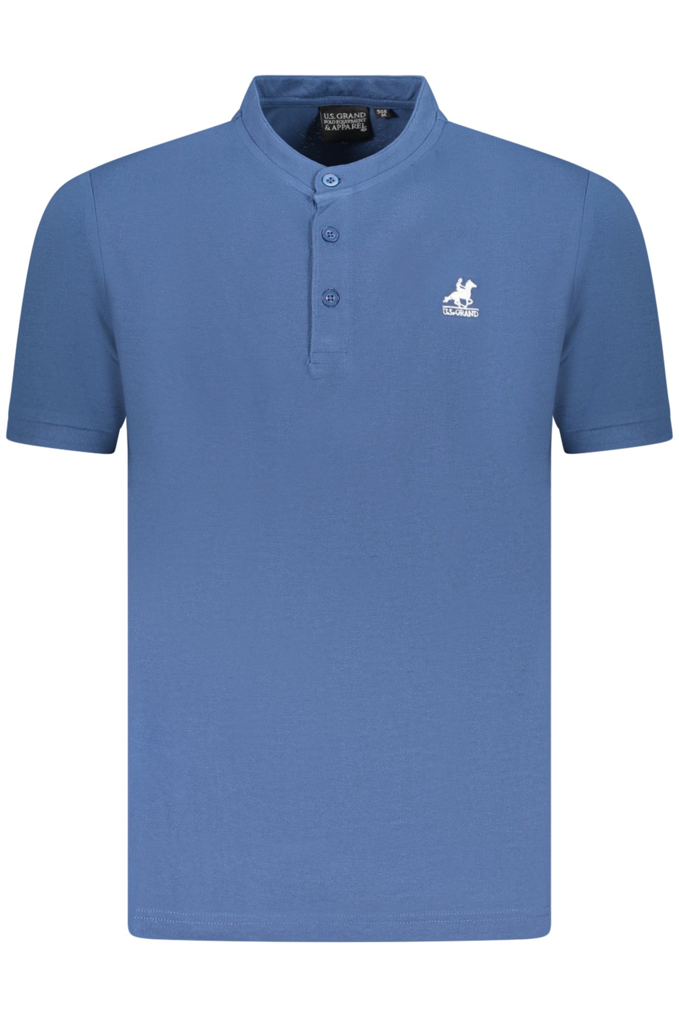 U.S. GRAND POLO MANICHE CORTE UOMO BLU