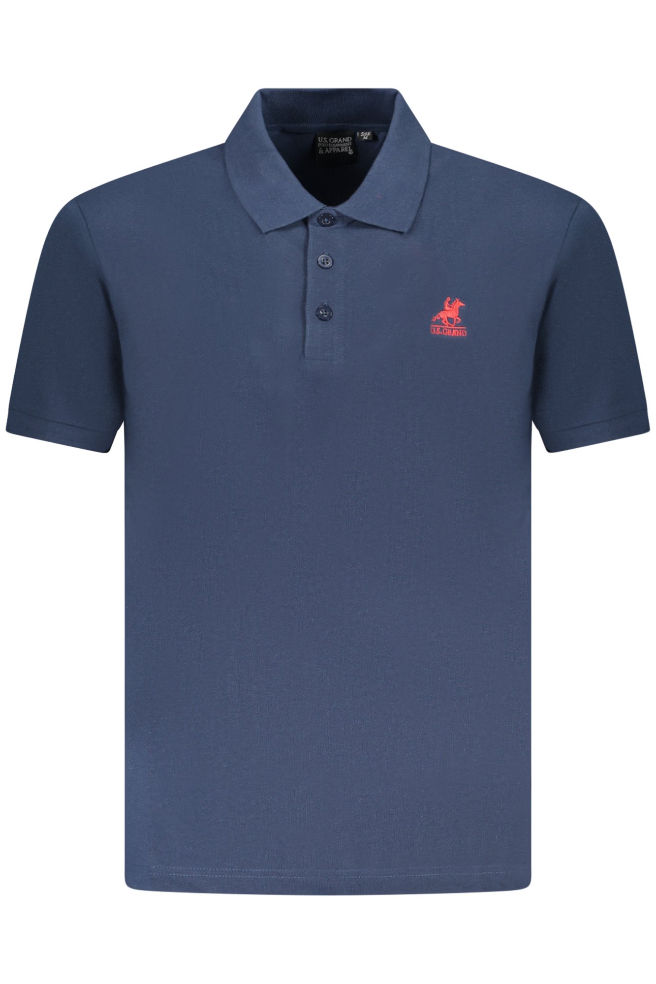 U.S. GRAND POLO MANICHE CORTE UOMO BLU
