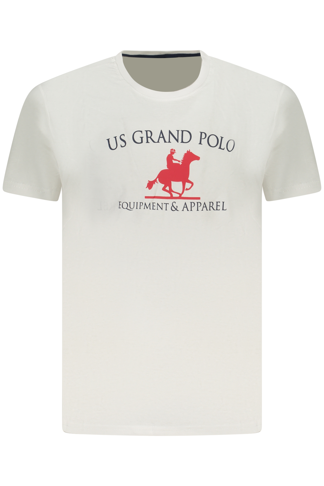 U.S. GRAND T-SHIRT MANICHE CORTE UOMO BIANCO