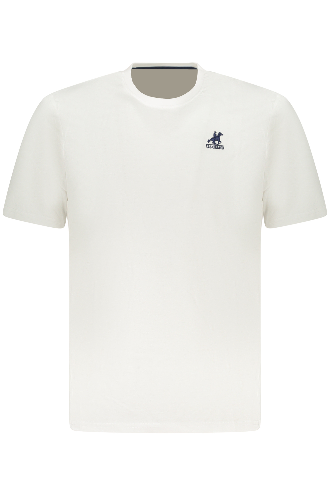 U.S. GRAND T-SHIRT MANICHE CORTE UOMO BIANCO