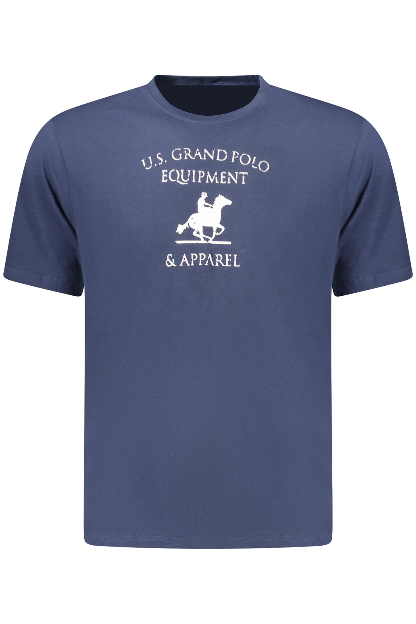 U.S. GRAND T-SHIRT MANICHE CORTE UOMO BLU