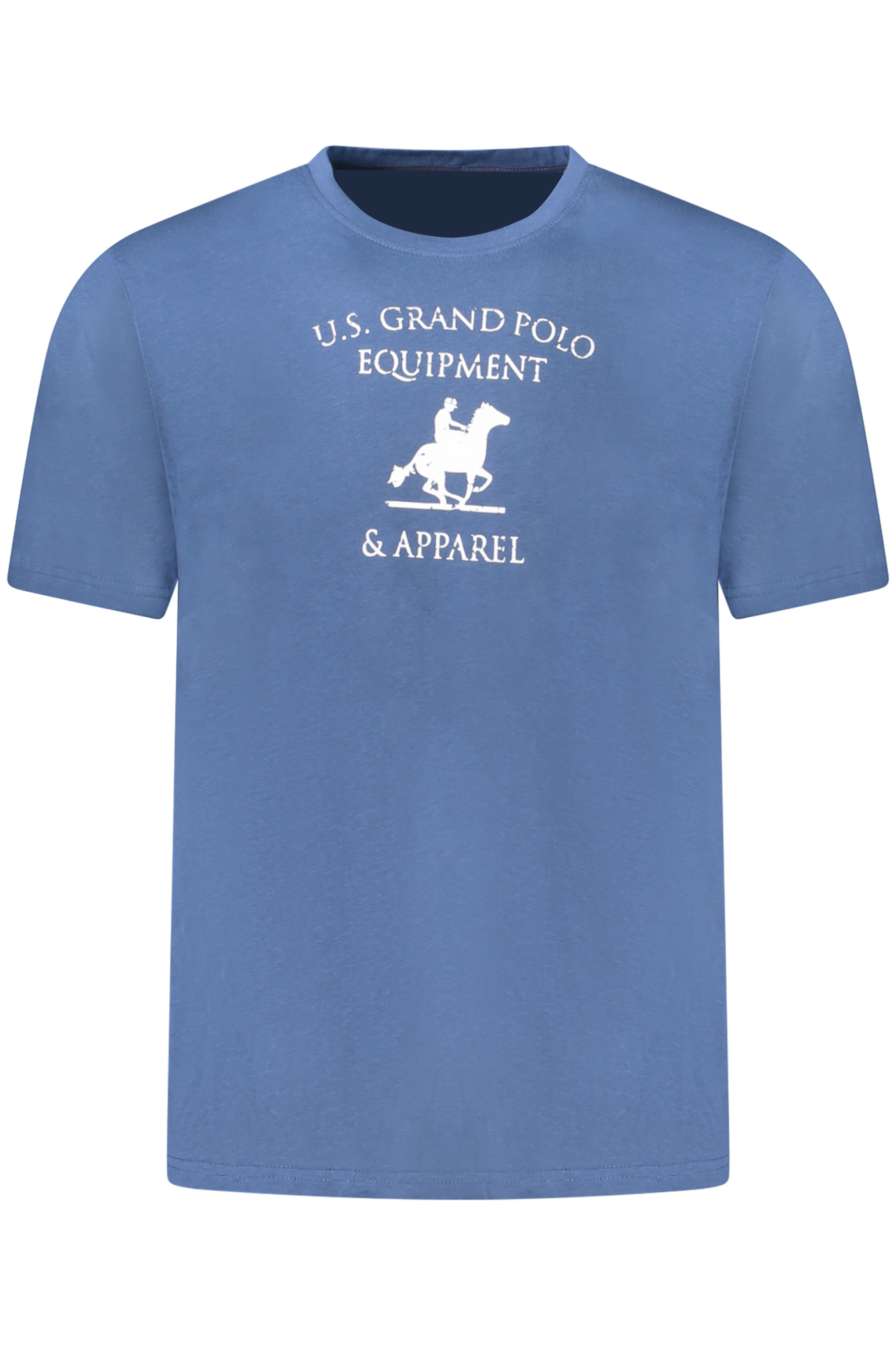 U.S. GRAND T-SHIRT MANICHE CORTE UOMO BLU