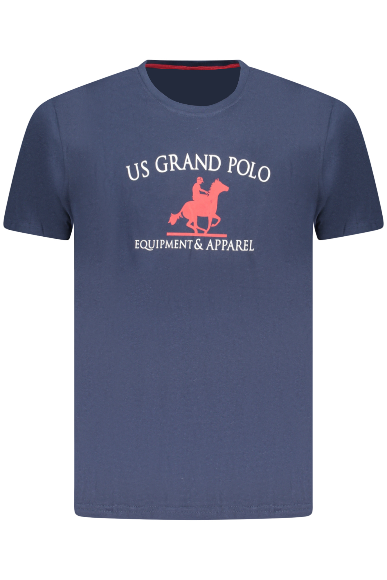 U.S. GRAND T-SHIRT MANICHE CORTE UOMO BLU
