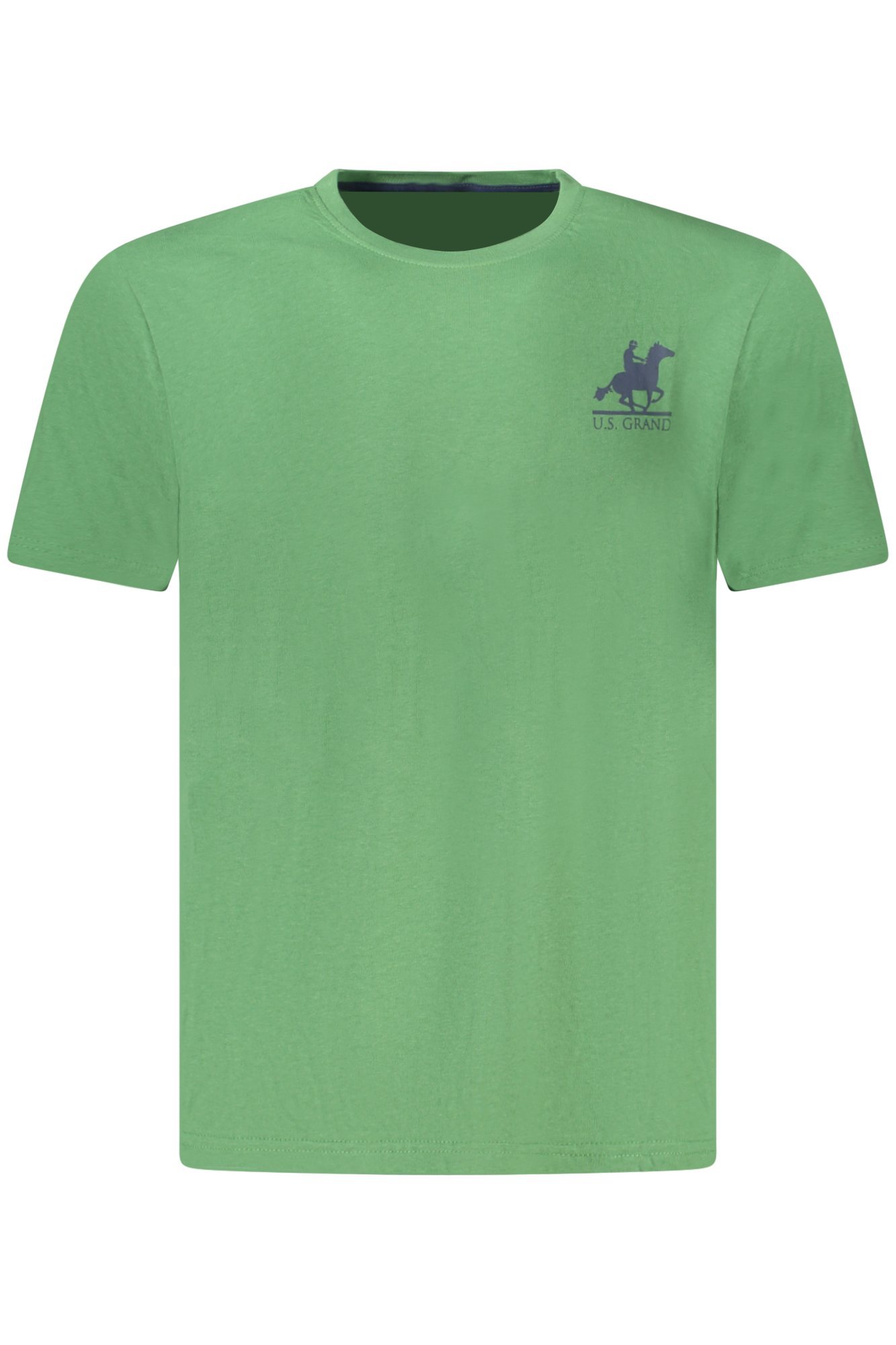 U.S. GRAND T-SHIRT MANICHE CORTE UOMO VERDE