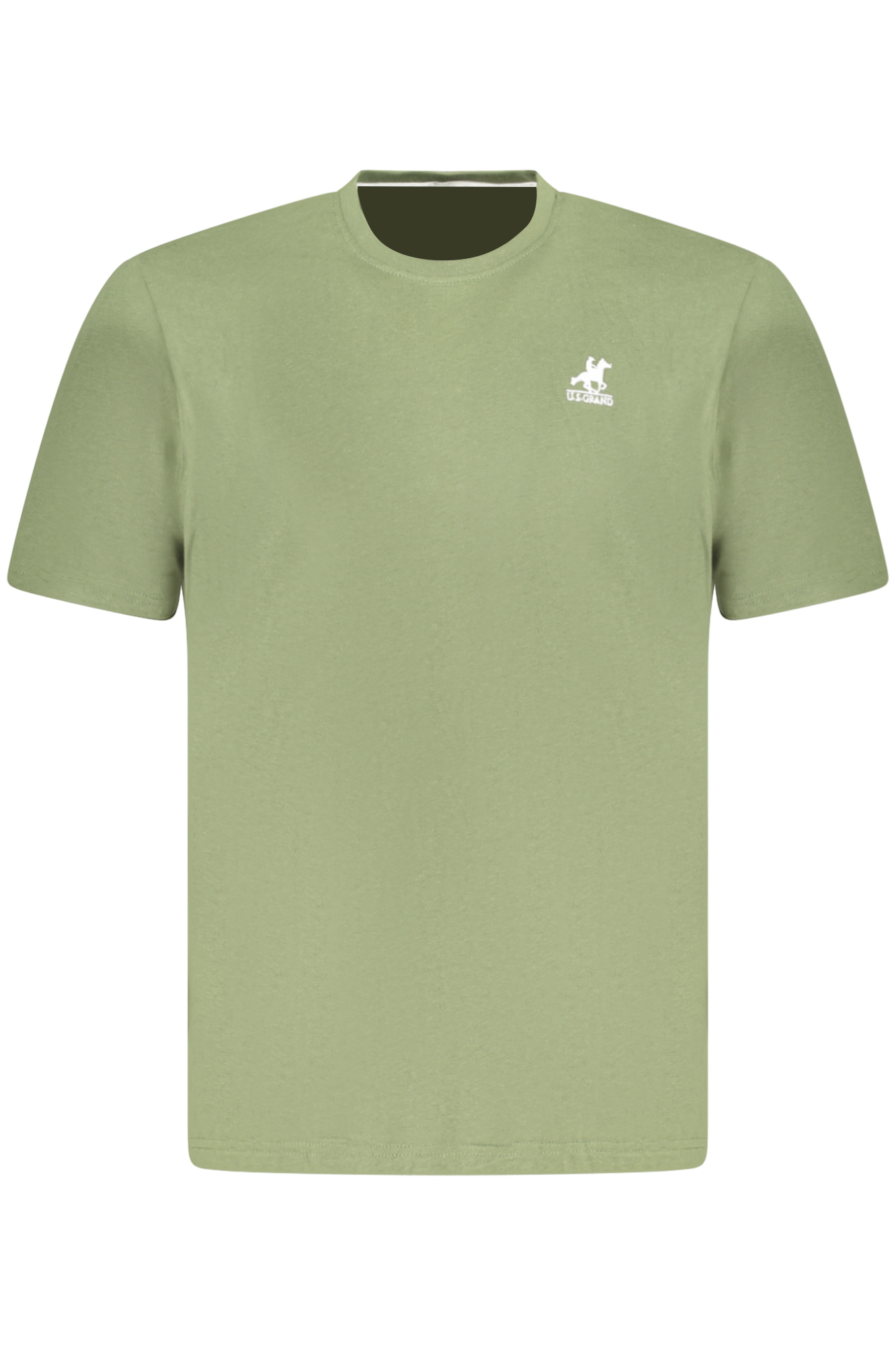 U.S. GRAND T-SHIRT MANICHE CORTE UOMO VERDE
