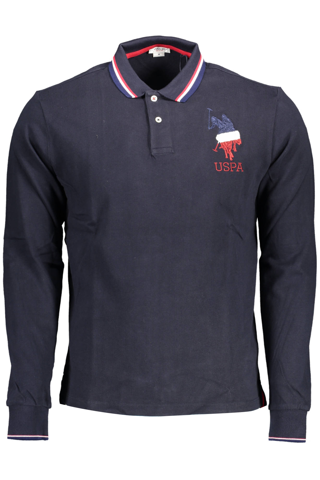 U.S. POLO POLO MANICHE LUNGHE UOMO BLU