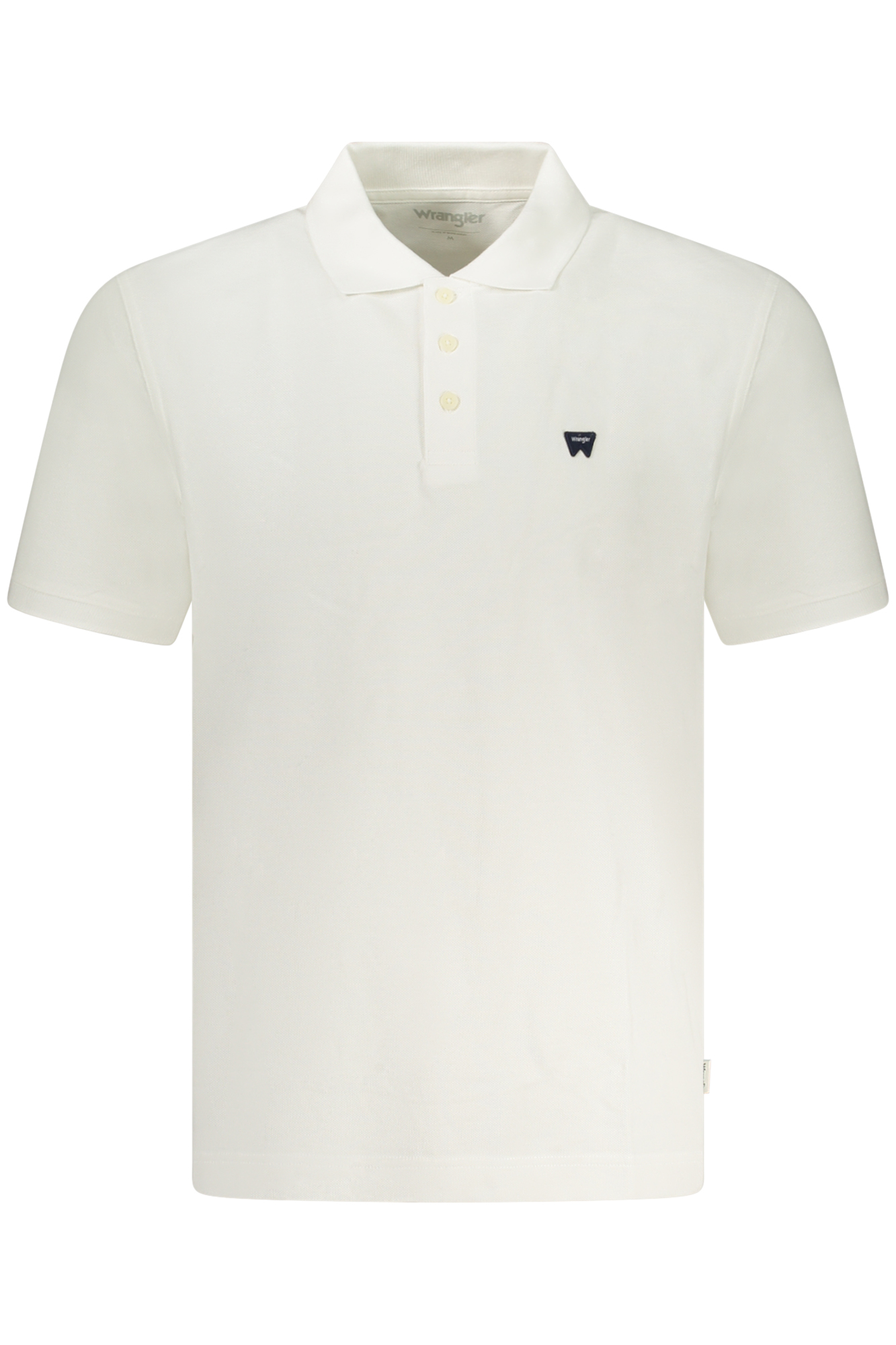 WRANGLER POLO MANICHE CORTE UOMO BIANCO