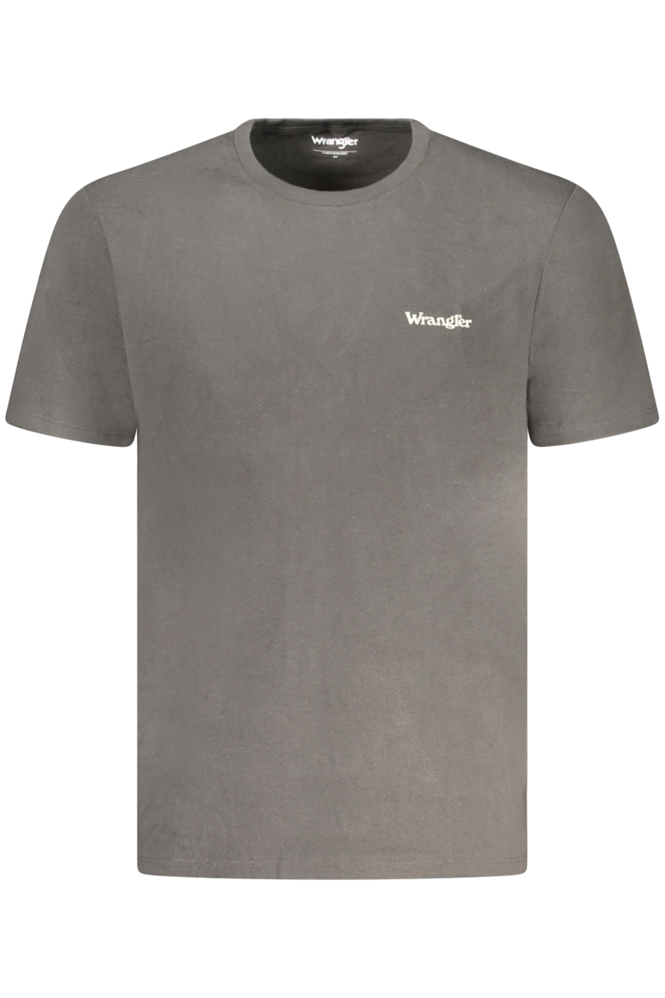 WRANGLER T-SHIRT MANICHE CORTE UOMO NERO