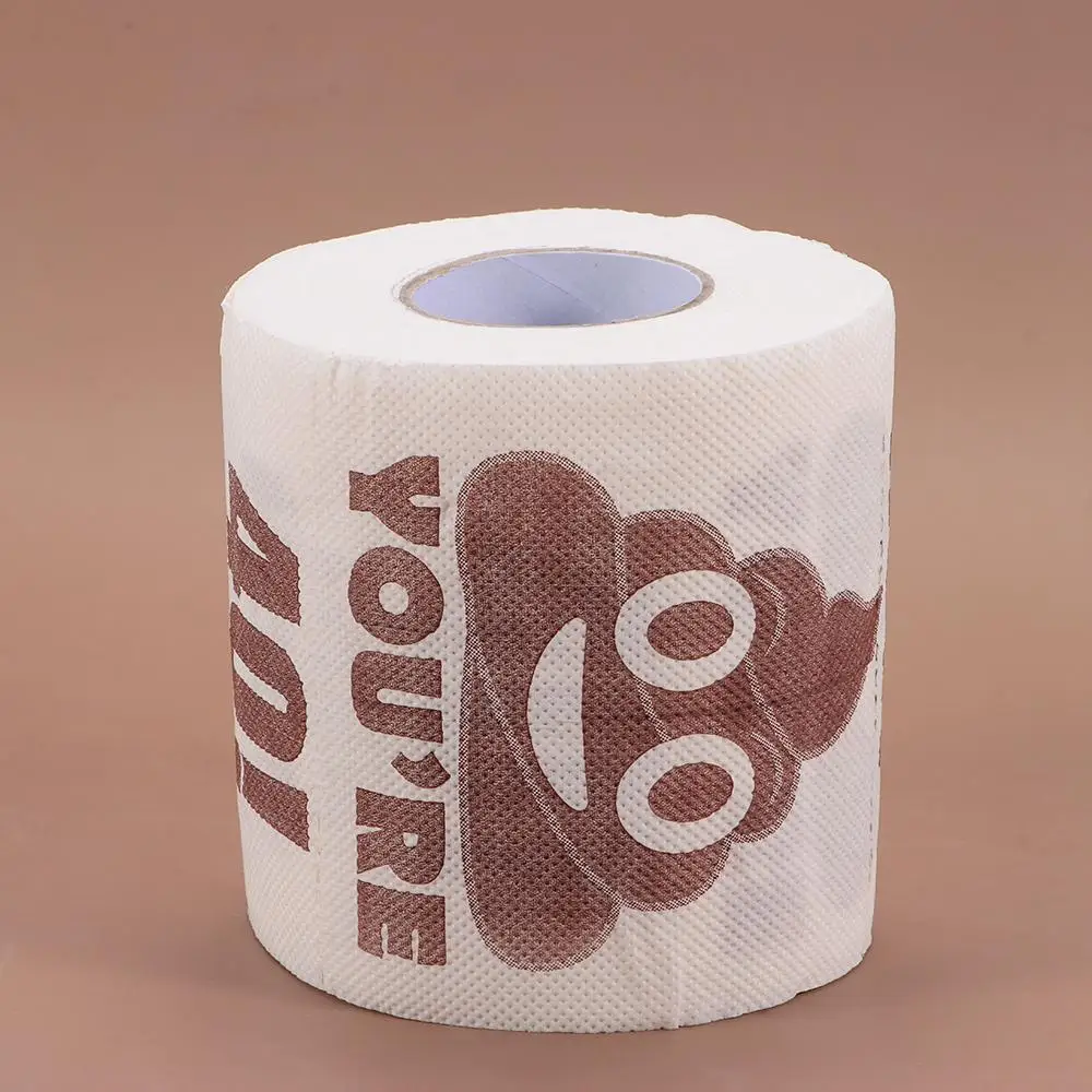 1 Rotolo di Carta Igienica Decorativa per Feste, Divertente Rotolo di Carta Igienica Stampata per Compleanni 1 Rotolo di Carta Igienica Decorativa per Feste, Divertente Rotolo di Carta Igienica Stampata per Compleanni