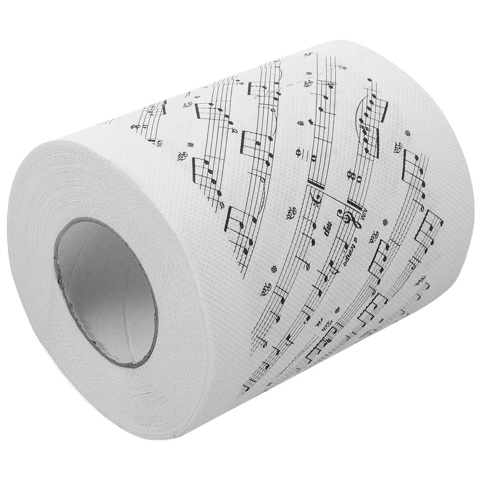 Carta igienica con note musicali 1 rotolo di carta igienica stampata per la decorazione Idea regalo Rotolo di carta igienica morbida e confortevole per la pelle