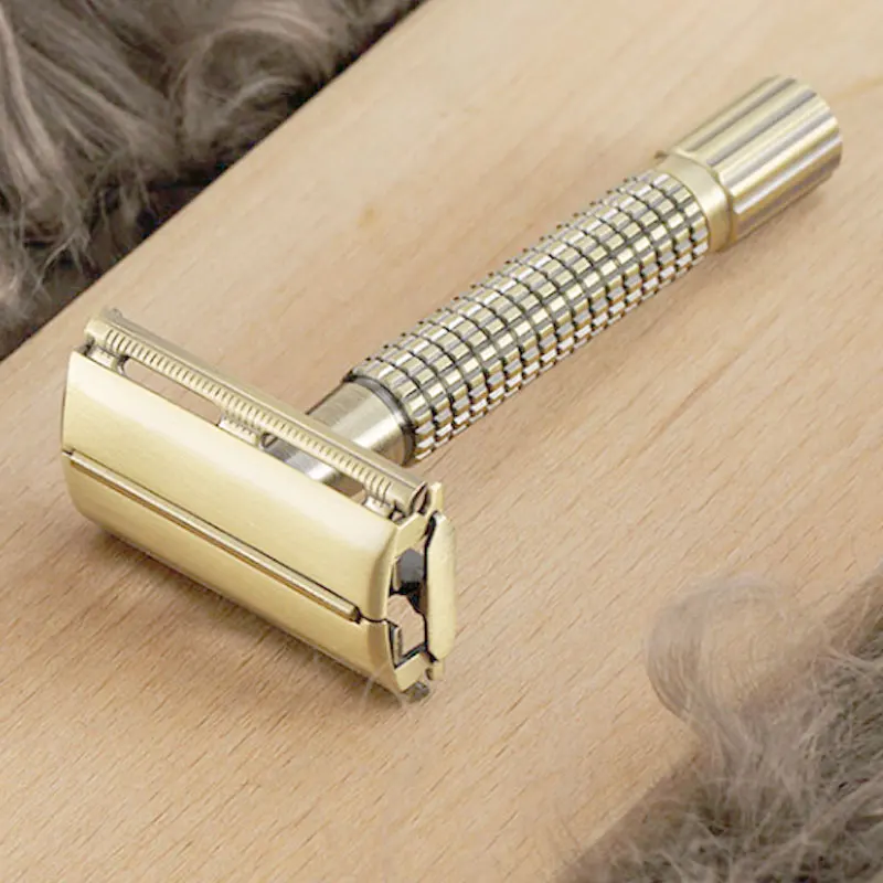 1pc Rasoio Da Barba dei Nuovi Uomini di Sicurezza Palmare Manuale Bordo di Rasatura Rasoio Da Uomo Lame Scatola di Sicurezza Rasoio + Doppia Macchina