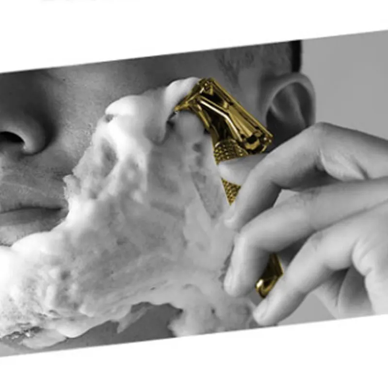 1pc Rasoio Da Barba dei Nuovi Uomini di Sicurezza Palmare Manuale Bordo di Rasatura Rasoio Da Uomo Lame Scatola di Sicurezza Rasoio + Doppia Macchina