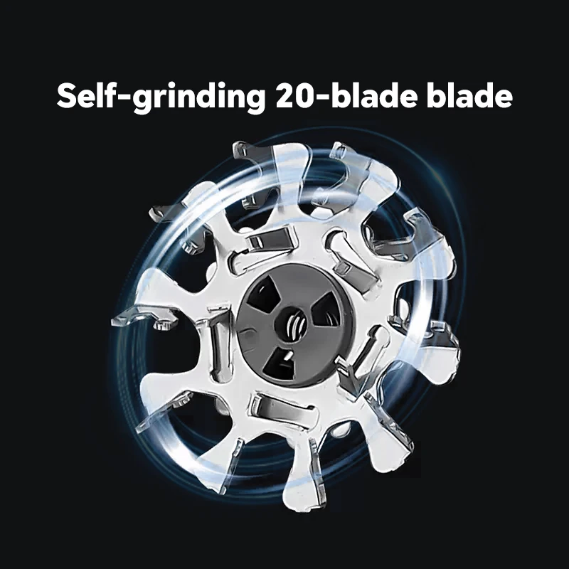 Mini rasoio elettrico con ricarica USB, rasoio a spirale a doppio anello in acciaio inossidabile Mini rasoio elettrico con ricarica USB, rasoio a spirale a doppio anello in acciaio inossidabile