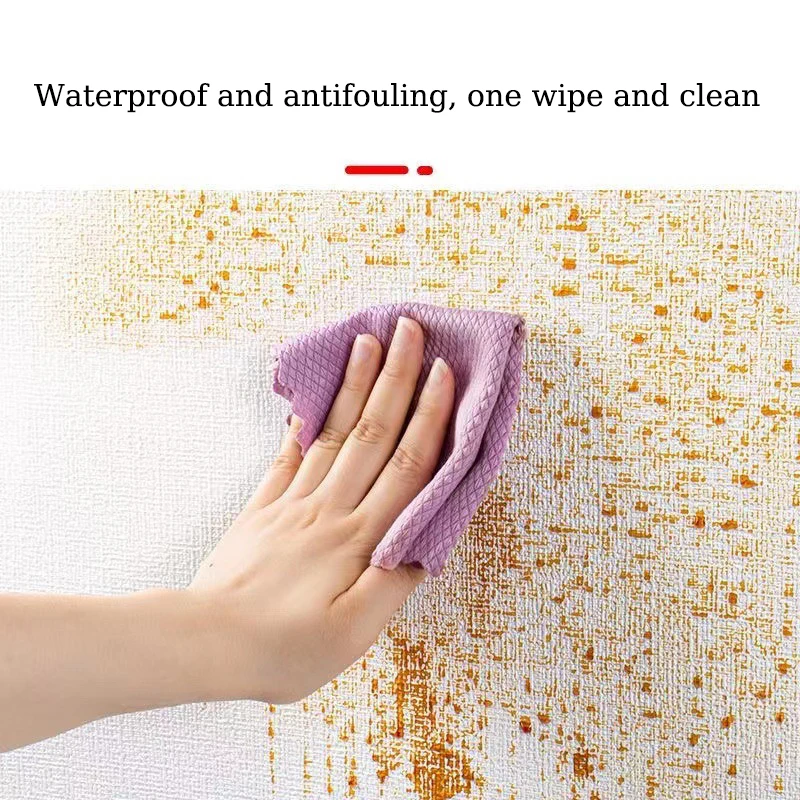 Lino 3D Schiuma autoadesiva PVC tinta unita addensato sfondo impermeabile muro ristrutturazione carta da parati adesivi murali decorazioni per la casa Lino 3D Schiuma autoadesiva PVC tinta unita addensato sfondo impermeabile muro ristrutturazione carta da parati adesivi murali decorazioni per la casa