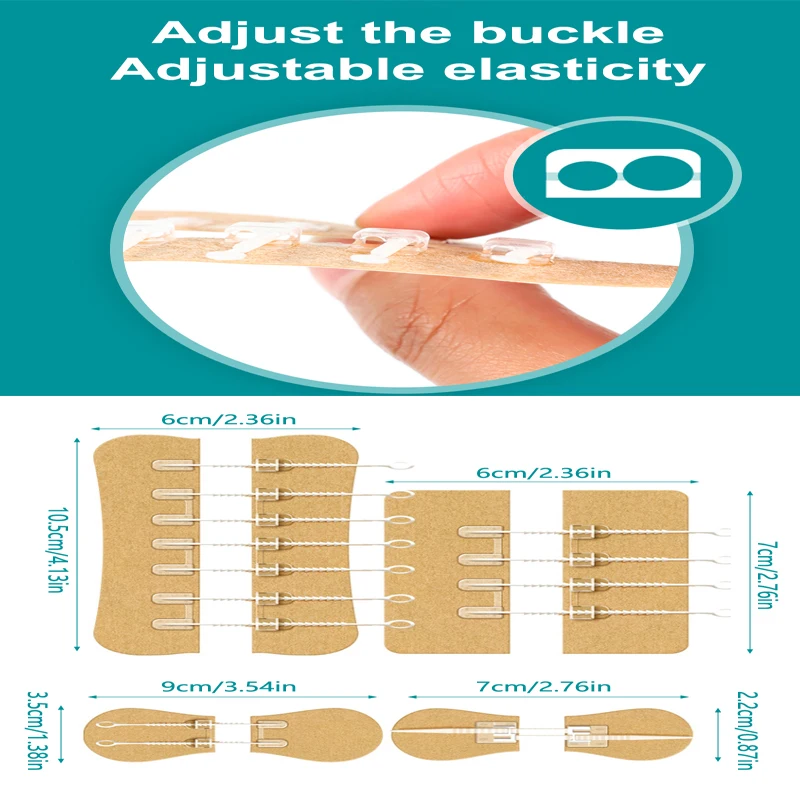 1 borsa Cerniera Cravatta Chiusura della Ferita Patch Emostatico Patch Ferita Veloce Senza Sutura Cerniera Cerotto Esterno Portatile Rapido Coagulo Ferita