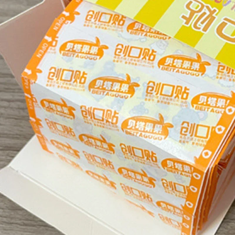 120 pz/set Striscia Rotonda Forma Cerotto di Primo Soccorso Ferita Gesso Medicazione Della Pelle Patch per I Bambini Adulti Bende Adesive Kawaii