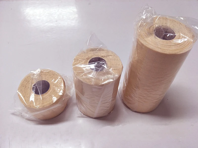 1 rotolo fasciatura in tessuto Non tessuto traspirante autoadesivo garza medica catetere in gesso medicazione per ferite nastro di fissaggio 5/10/15/20/25cm x 10m