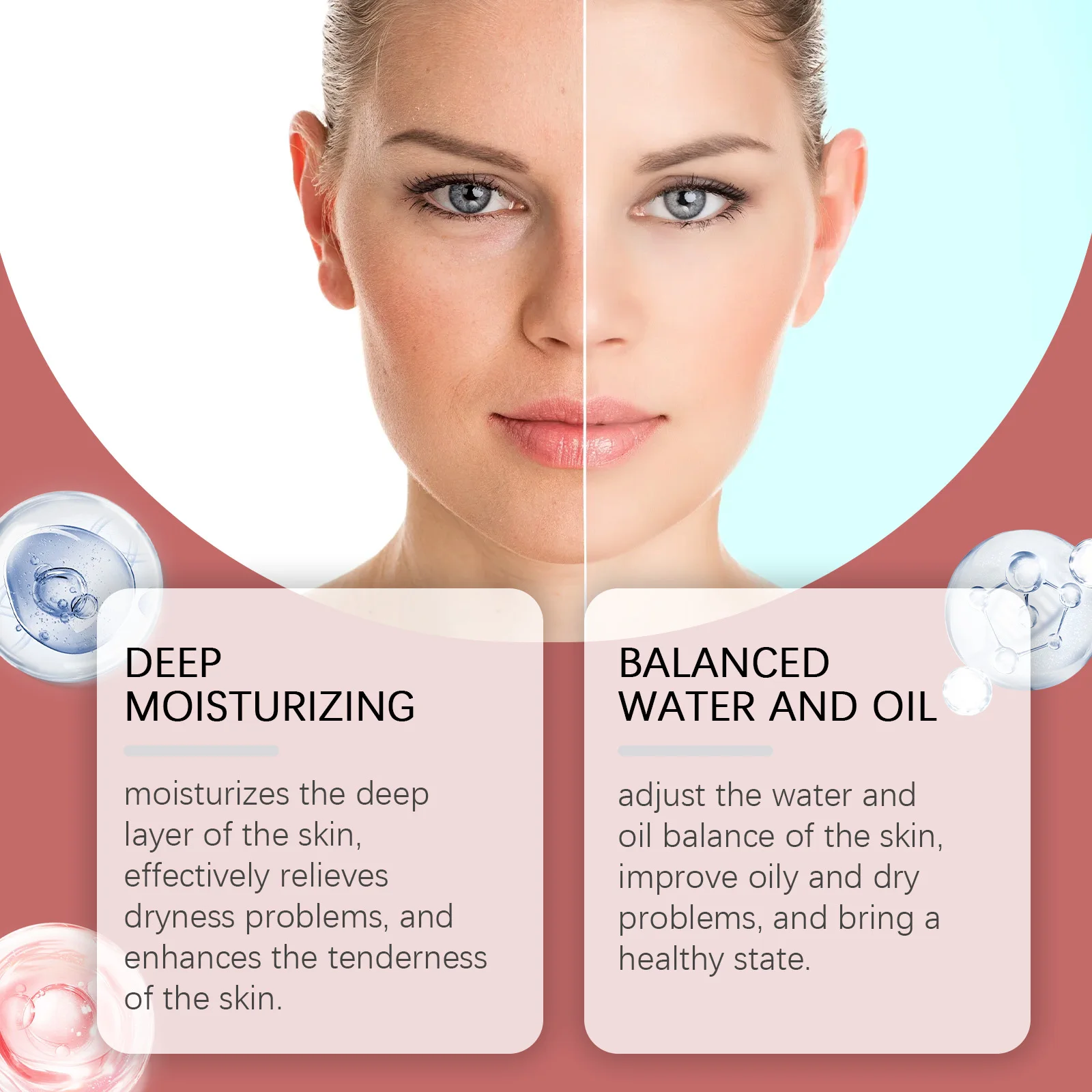 HOYGI Gelatina al collagene Crema per il viso Nutriente Rafforzamento Riduce i pori Linee sottili e lisce Aumenta l'elasticità della pelle Cura della pelle coreana