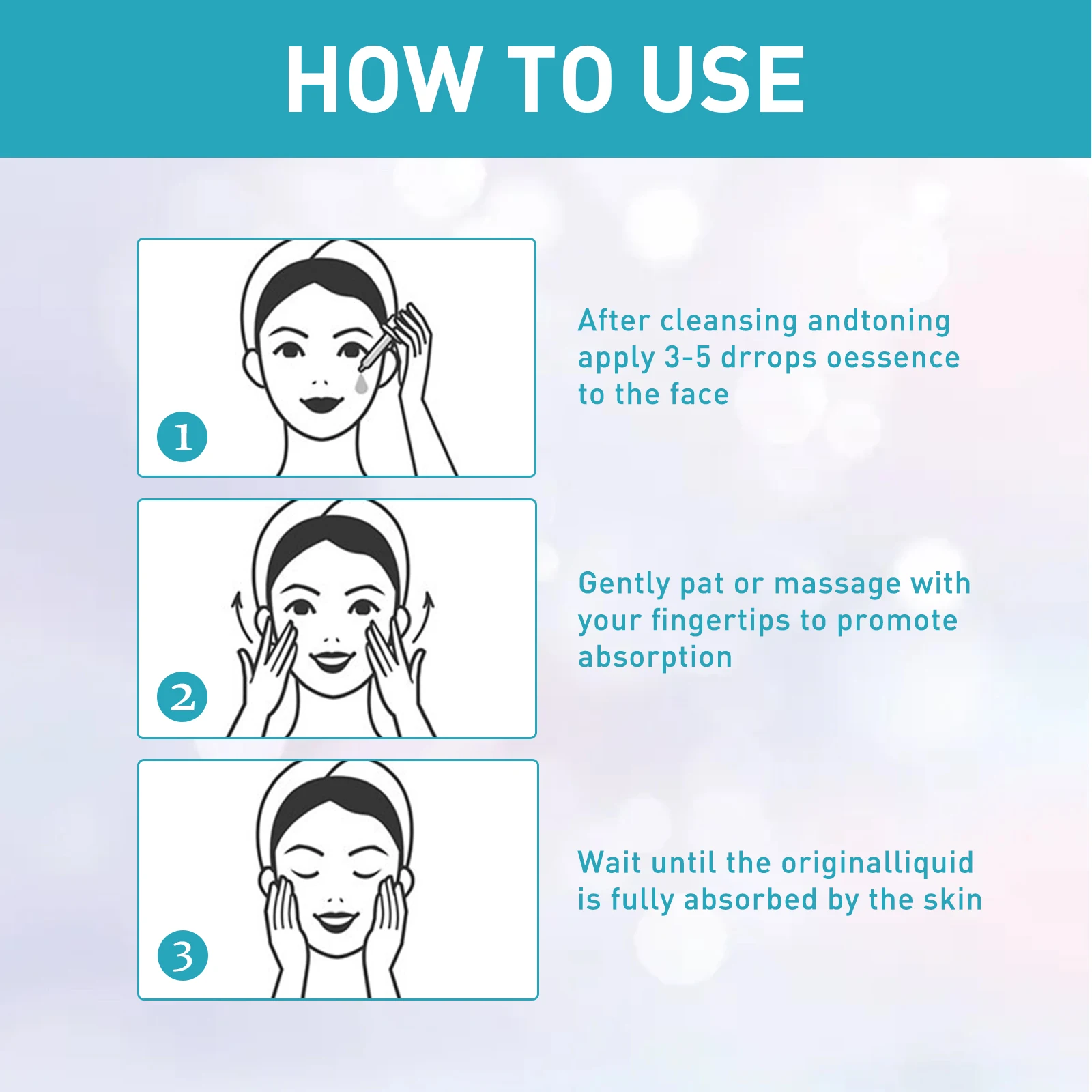 Nicotinamide Siero antirughe Collagene Lifting Rassodante Linee sottili Riparazione Viso Essenza Liscio Cura della pelle del viso Siero antietà