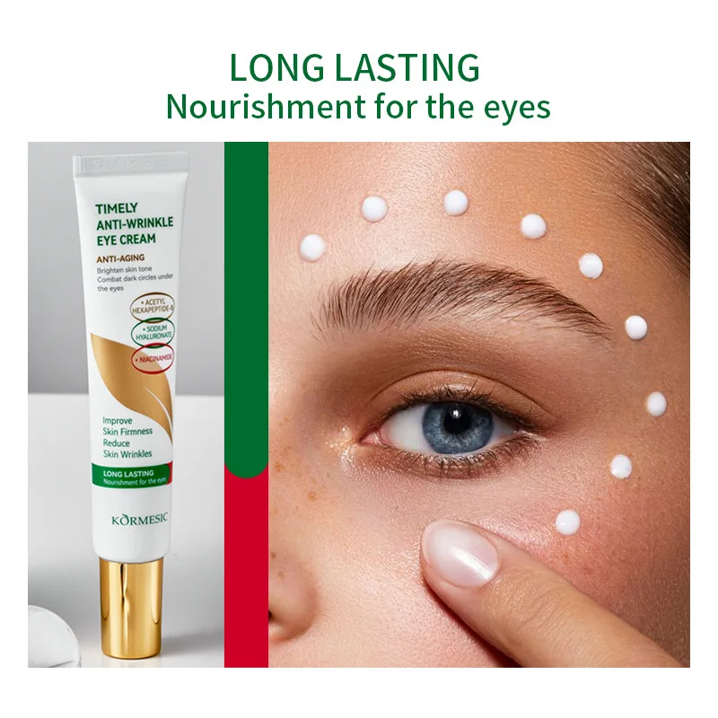 Crema per gli occhi anti-cerchio scuro Crema per la rimozione dei granuli di grasso Anti-rughe Lifting Idratante Rassodante Anti-gonfiore Cura della pelle coreana