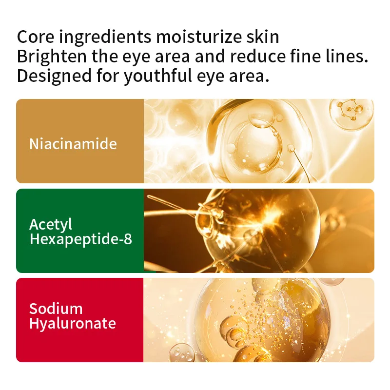 Crema per gli occhi anti-cerchio scuro Crema per la rimozione dei granuli di grasso Anti-rughe Lifting Idratante Rassodante Anti-gonfiore Cura della pelle coreana